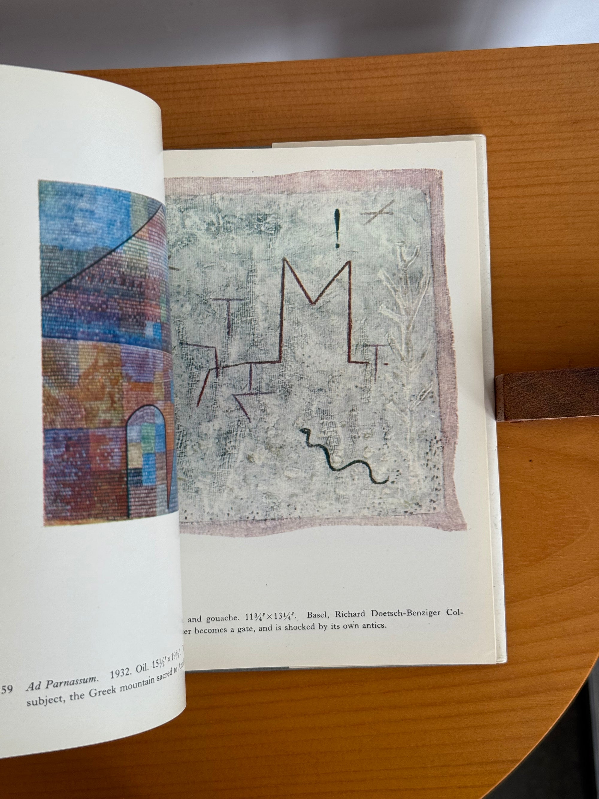 Paul Klee Book by Robert Fisher c.1967