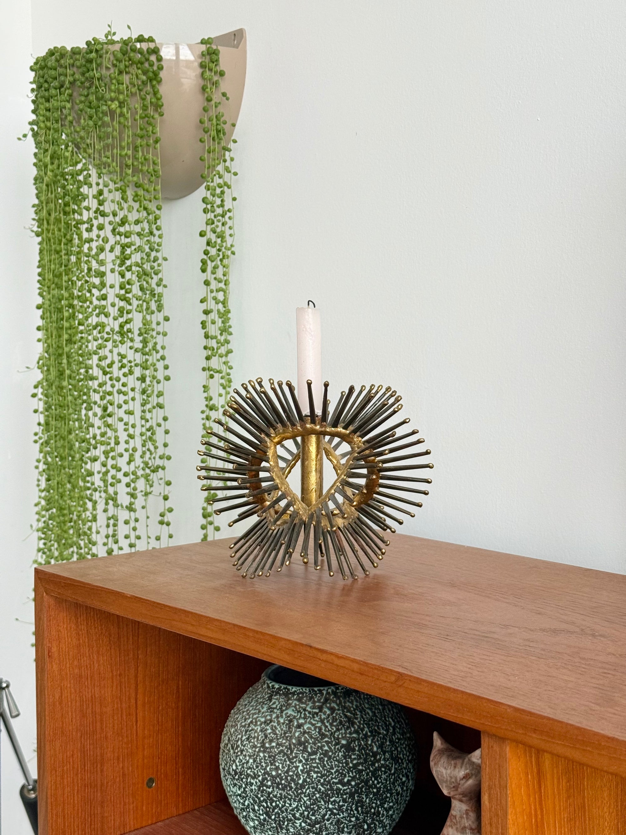 Brutalist Candlestick Holder c.1960