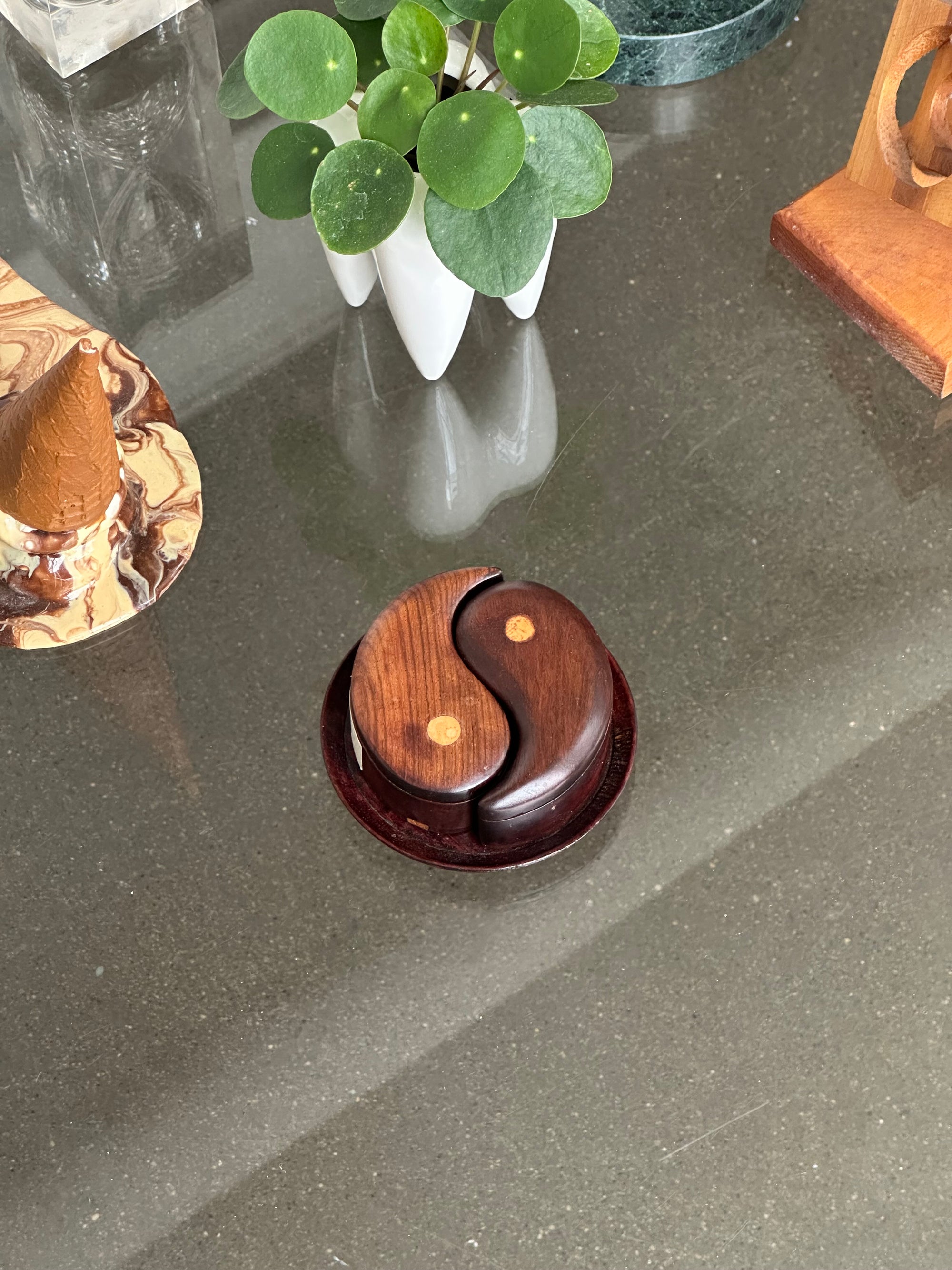 Lidded Wooden Dish