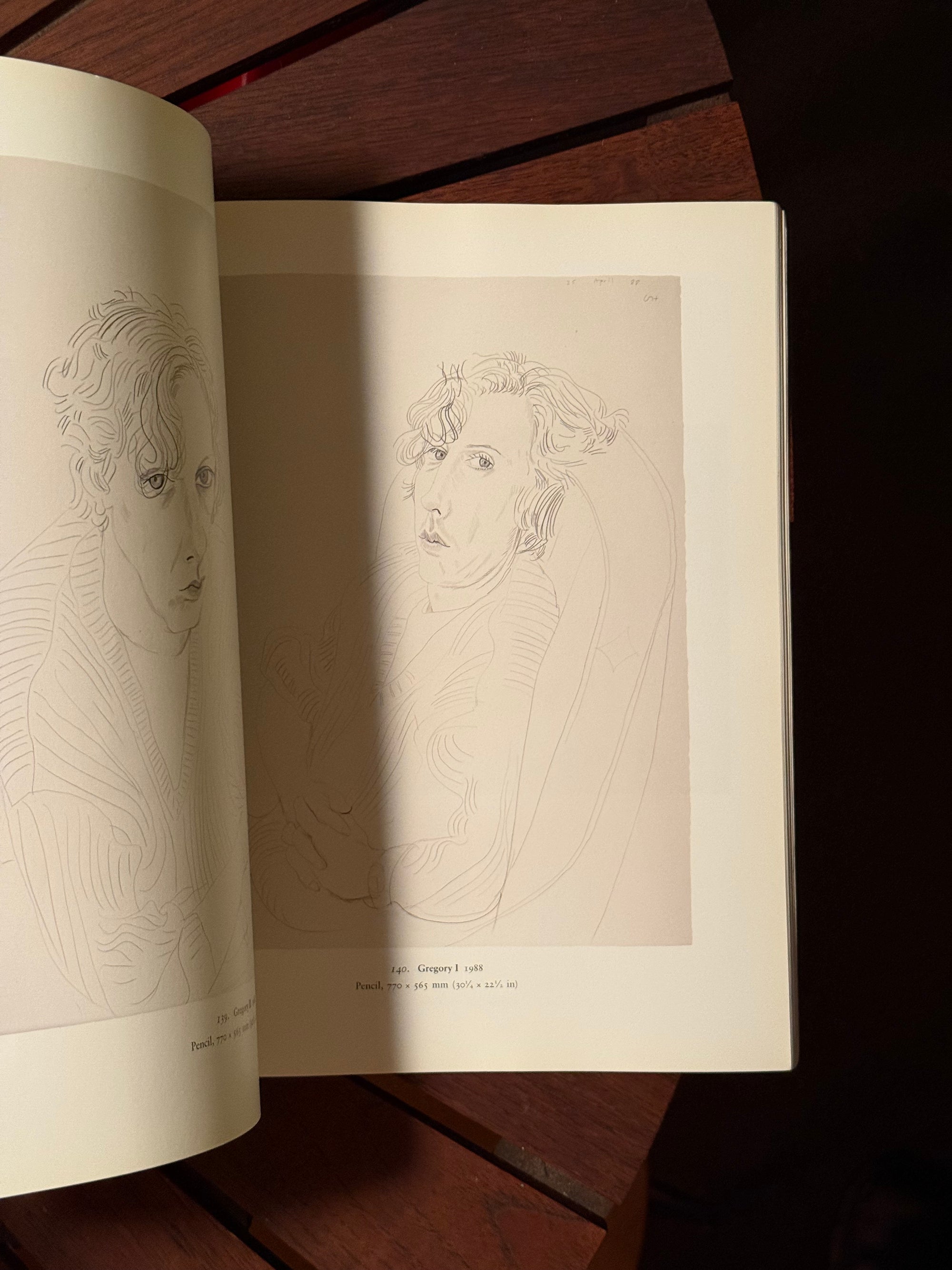 David Hockney A Drawing Retrospective by Uprich Luckhardt and Paul Melia c.1995