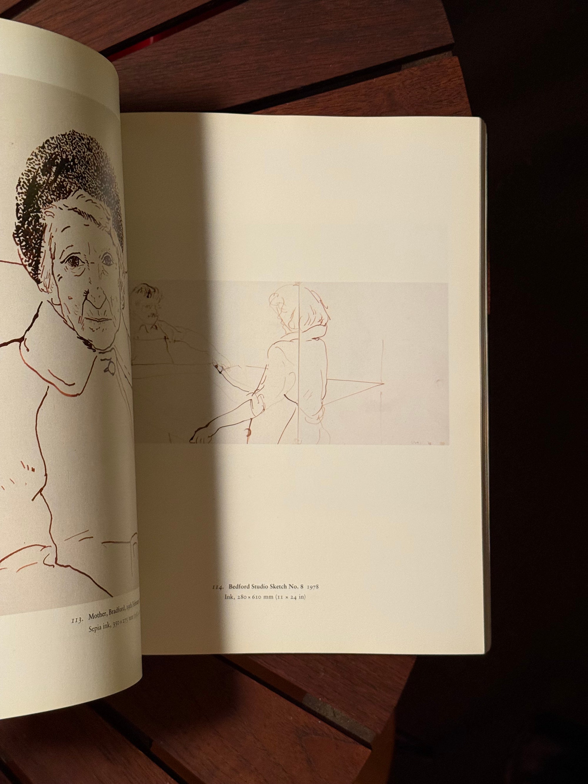 David Hockney A Drawing Retrospective by Uprich Luckhardt and Paul Melia c.1995