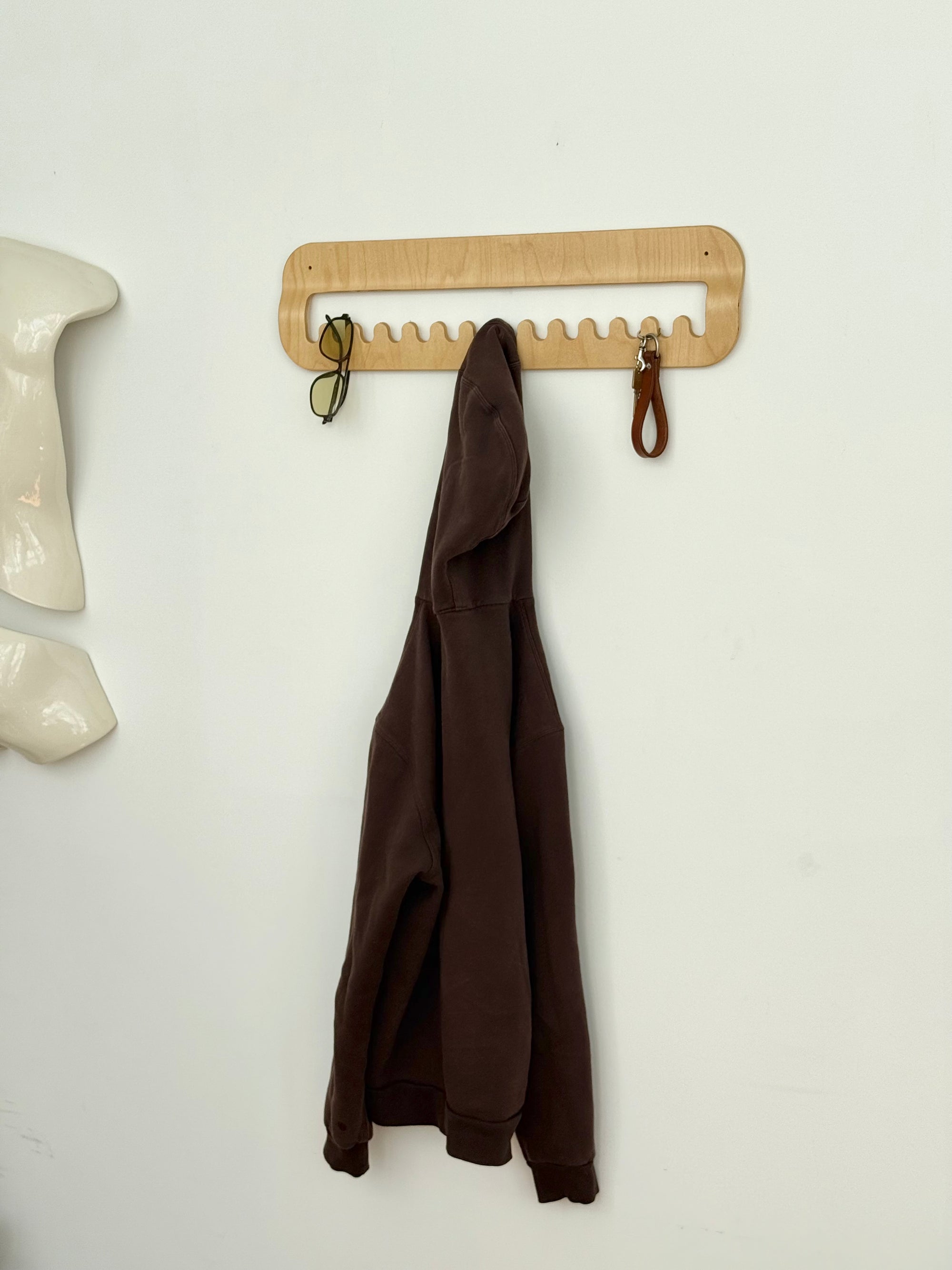 Bentwood Coat Rack by Richard Clack c.1995