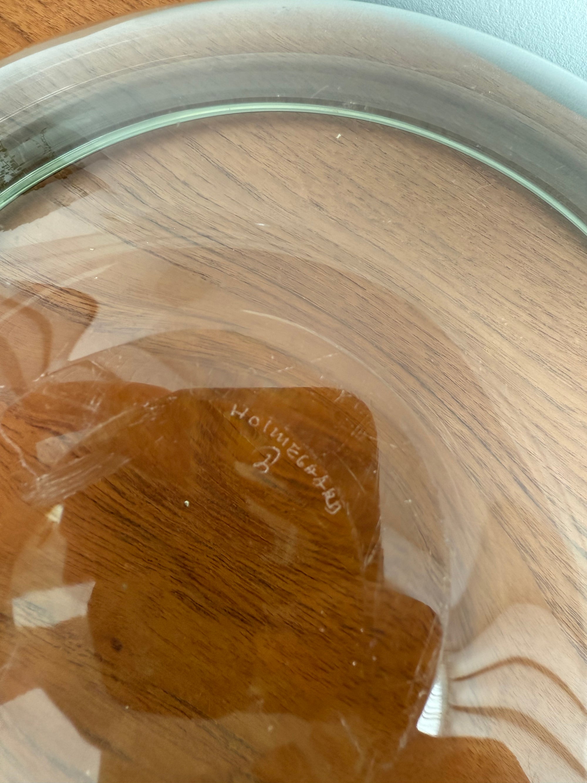 Smoke Glass Bowl by Per Lütken for Holmegaard Denmark c.1960