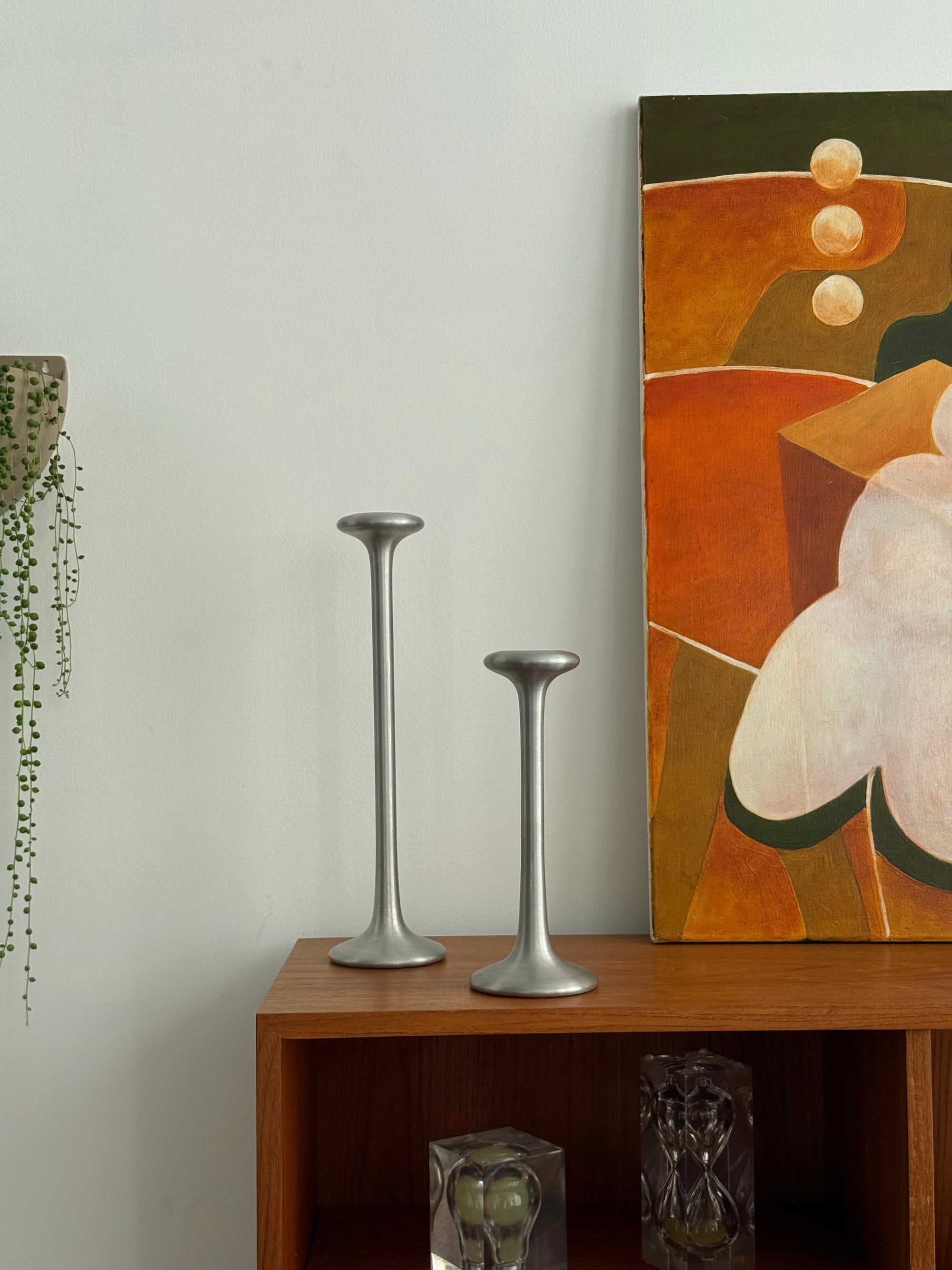 Candlestick Holder Pair by Carl Ojerstam for IKEA