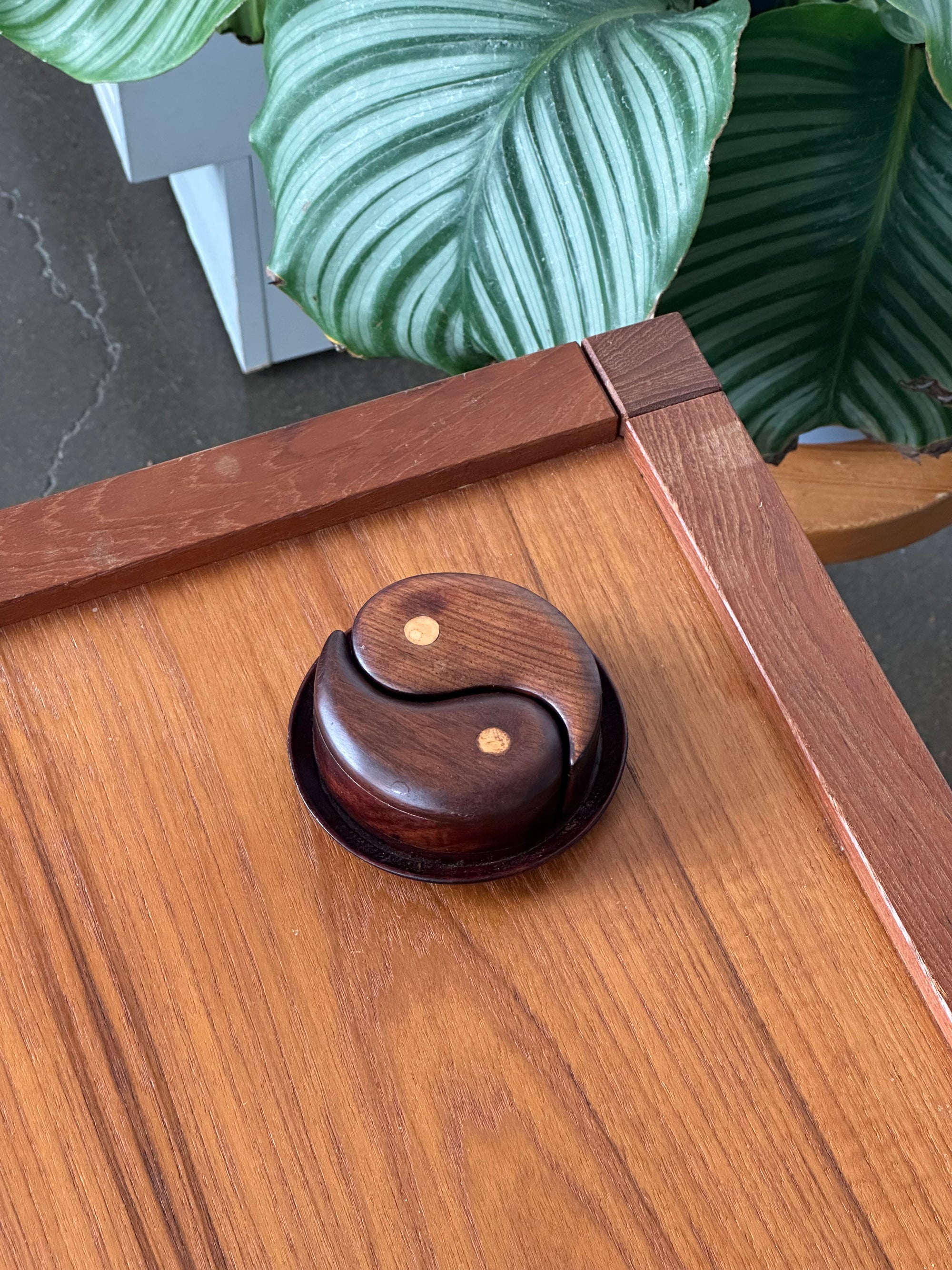 Lidded Wooden Dish