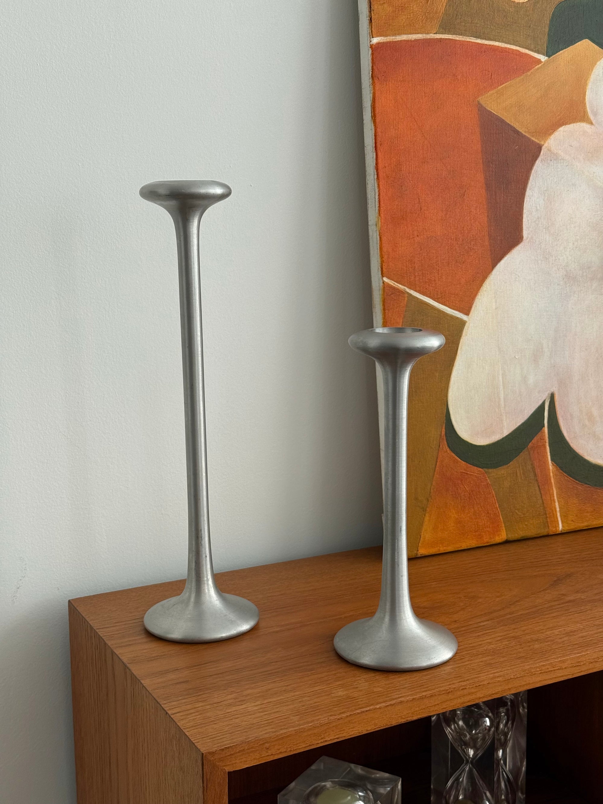 Candlestick Holder Pair by Carl Ojerstam for IKEA