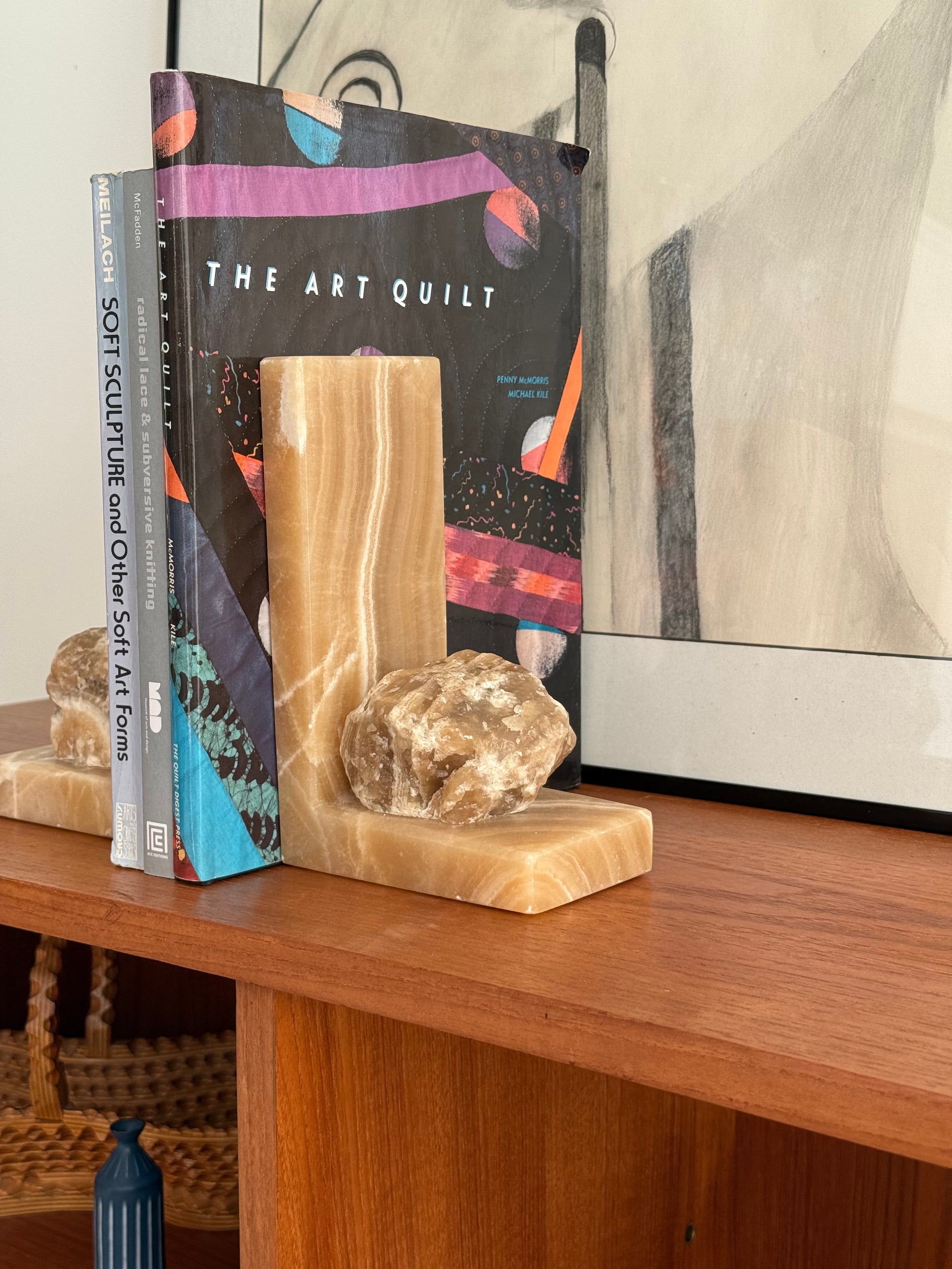 Stone Bookends c.1970