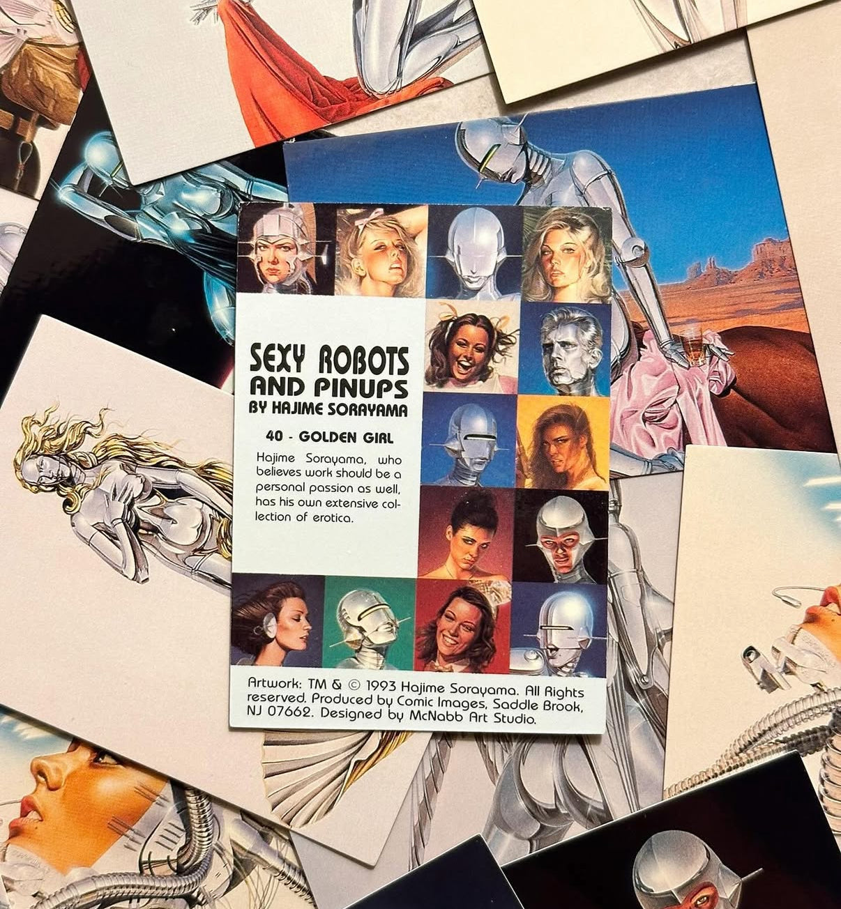 Hajime Sorayama Collector’s Cards Complete Set c.1993