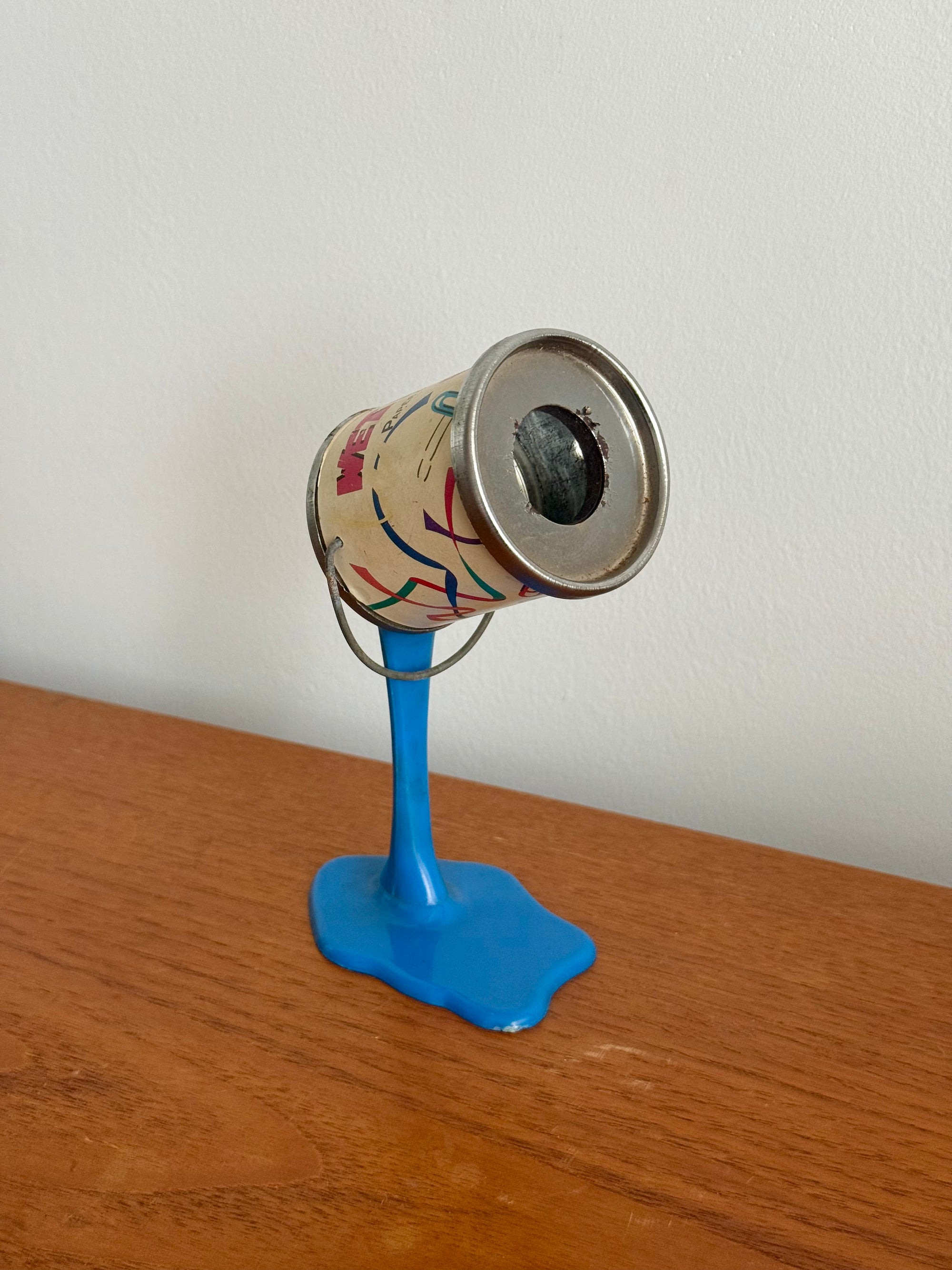 Spilled Paint Pop Art Paper Clip Holder c.1980