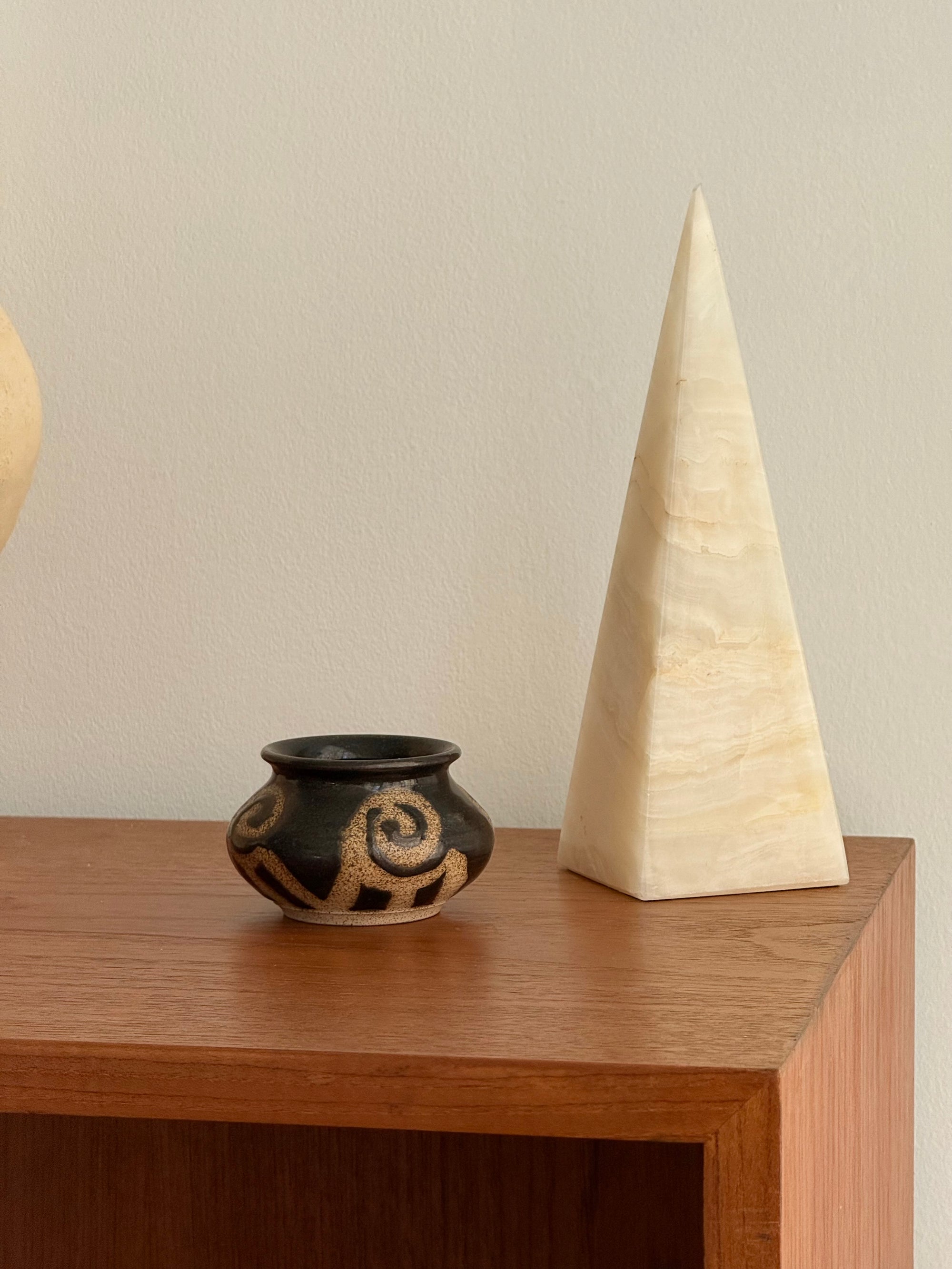 Handmade Ceramic Pot signed by Suez