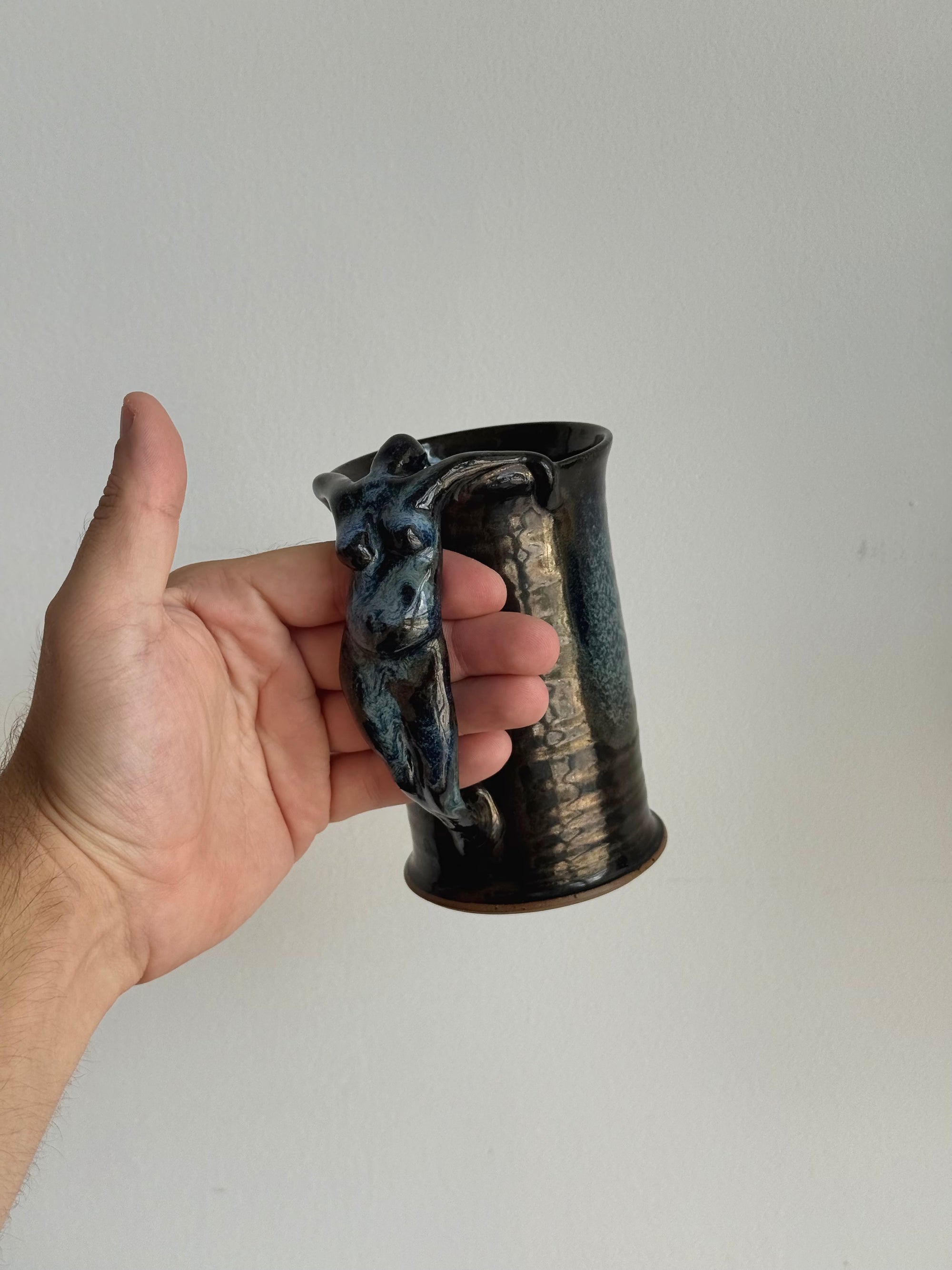 Handmade Studio Ceramic Body Mug