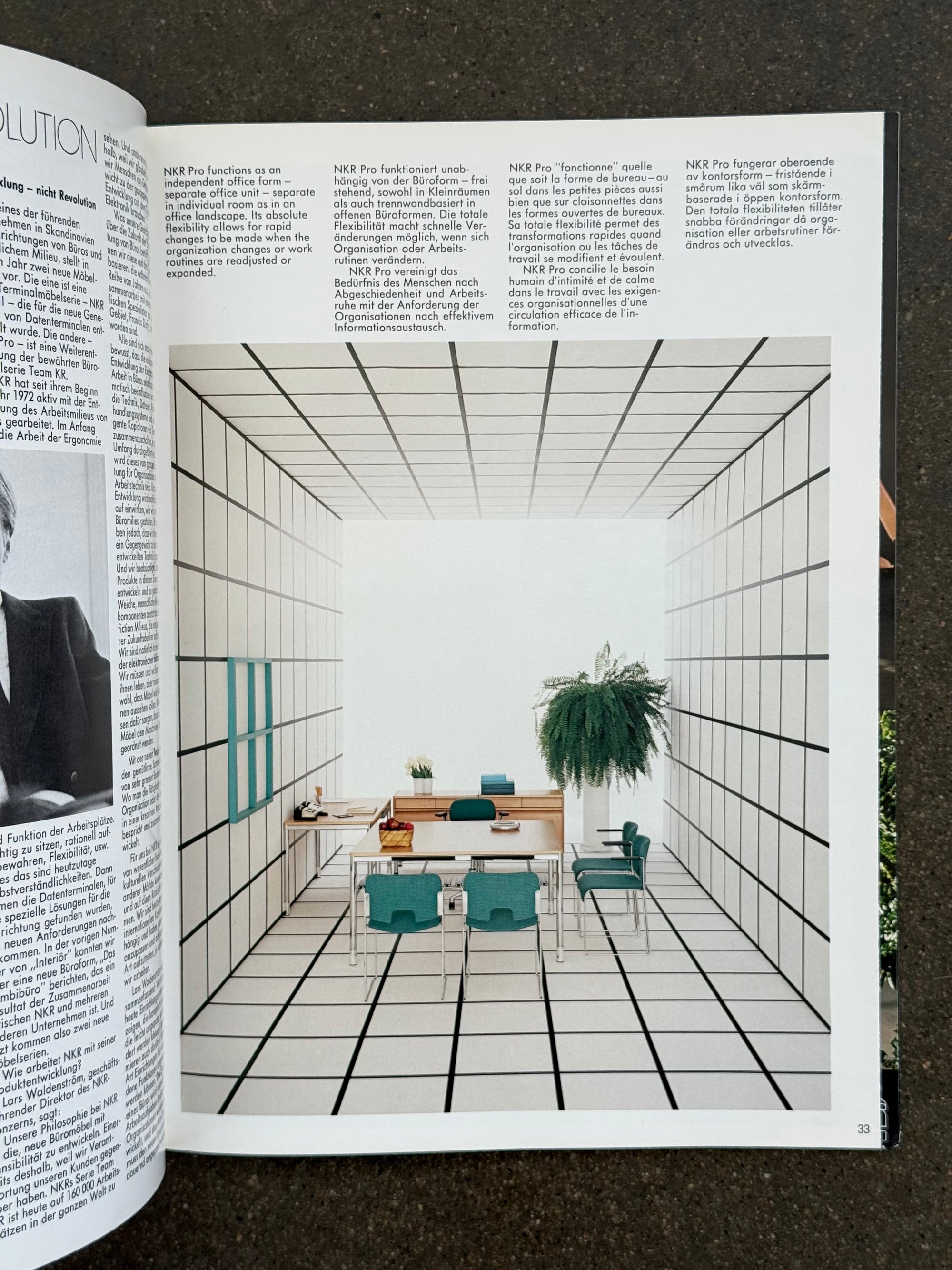 Interiör Swedish Design Magazine c.1981