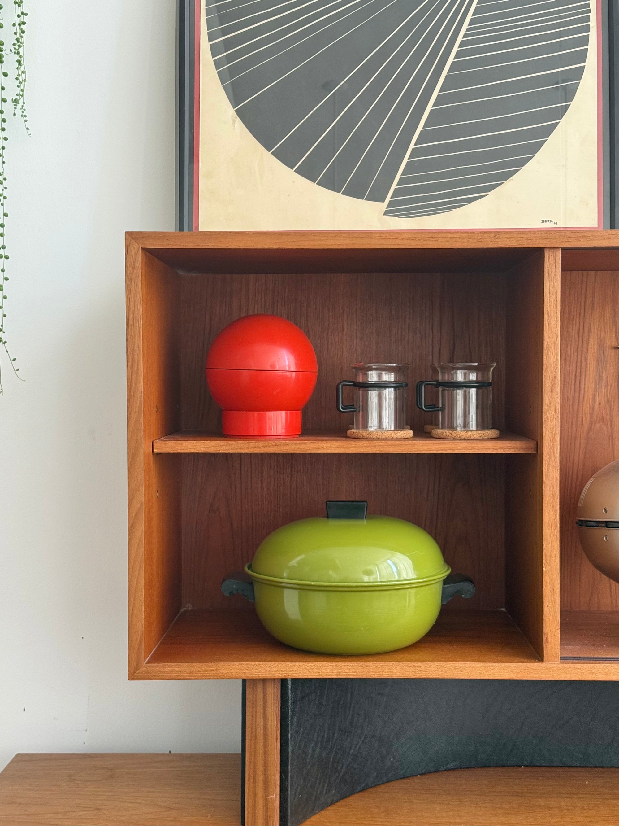Aluminum Lidded Pot made in Italy c.1970