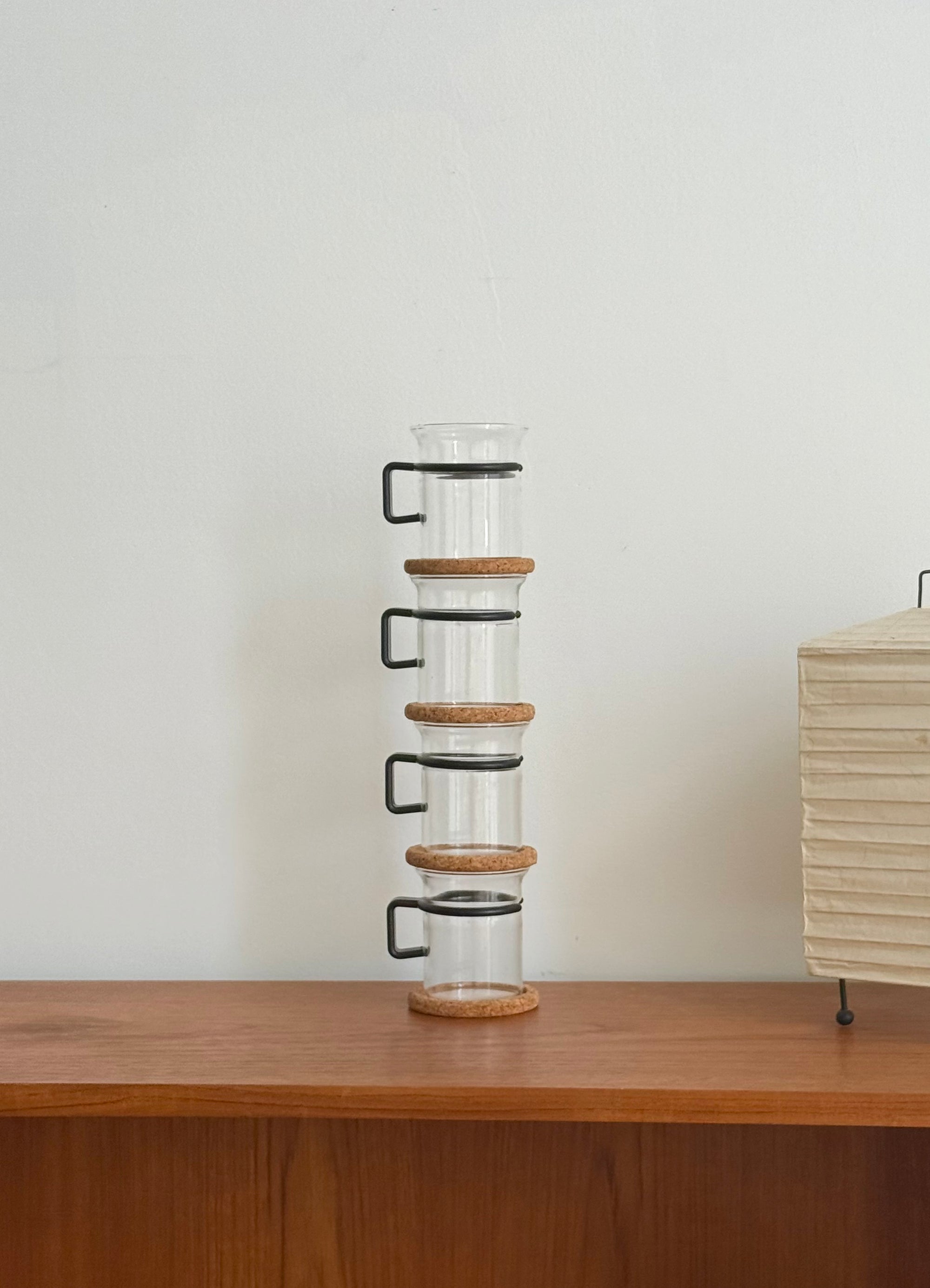 Bodum Coffee Cups set of 4 c.1990