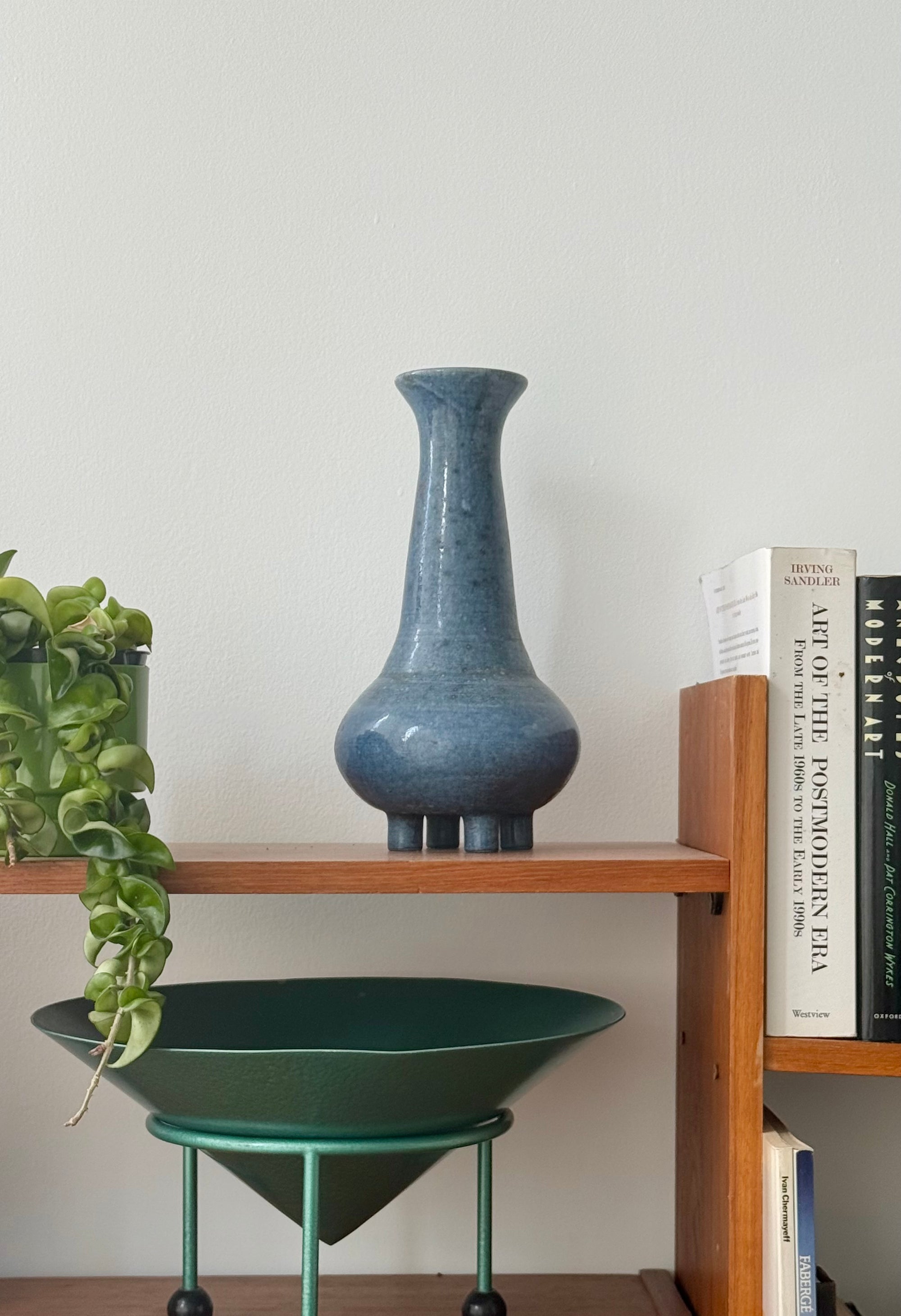 Handmade Footed Ceramic Vase
