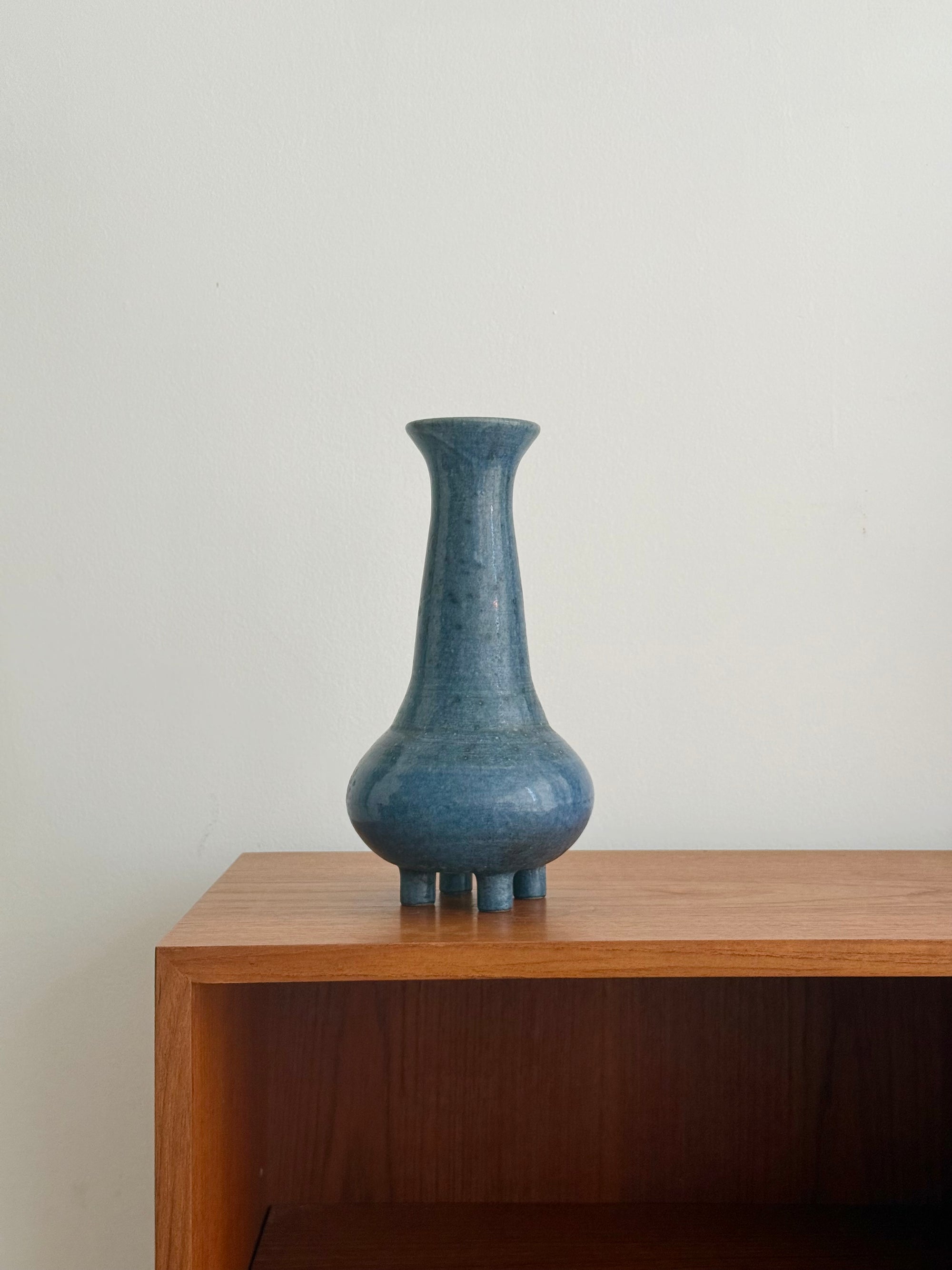 Handmade Footed Ceramic Vase