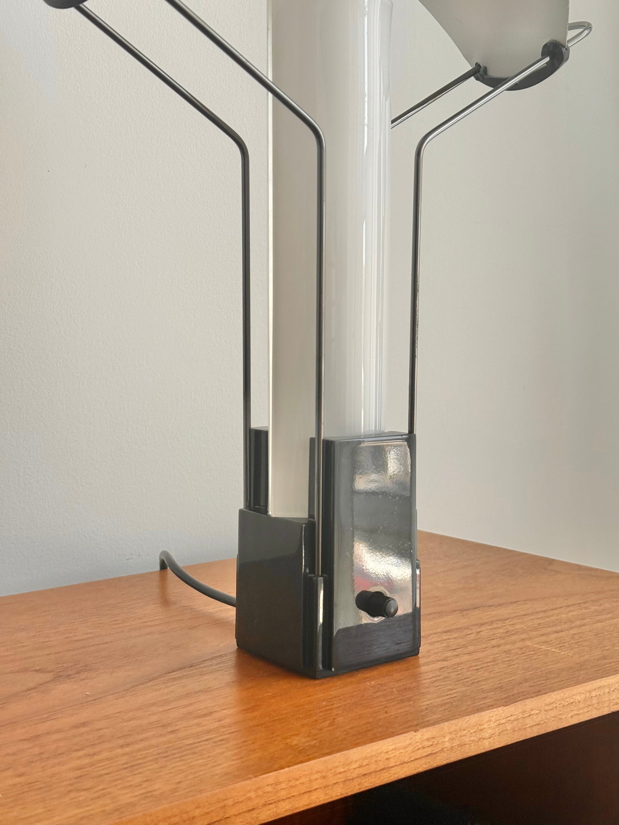 Palio Lamp by Perry A. King and Santiago Miranda for Arteluce c.1980￼