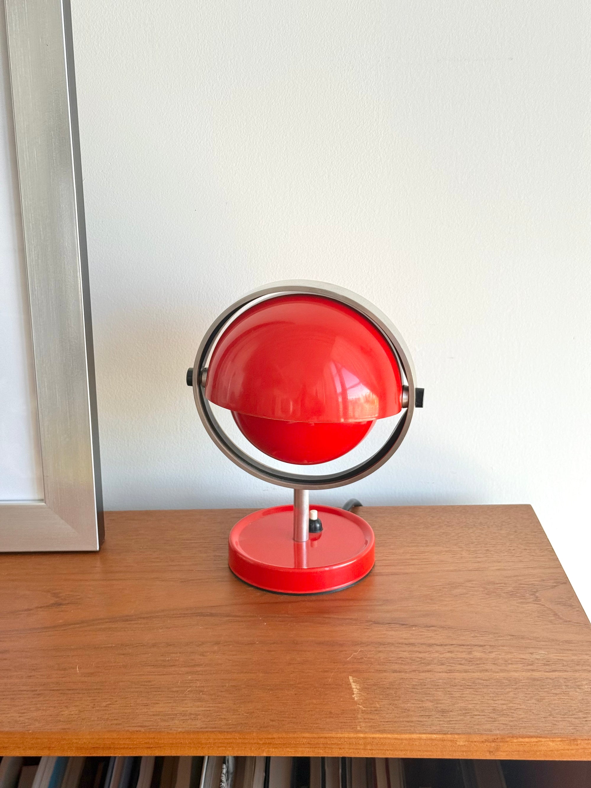 Moon Table Lamp by Brylle & Jacobsen for Quality Systems Denmark c.1960