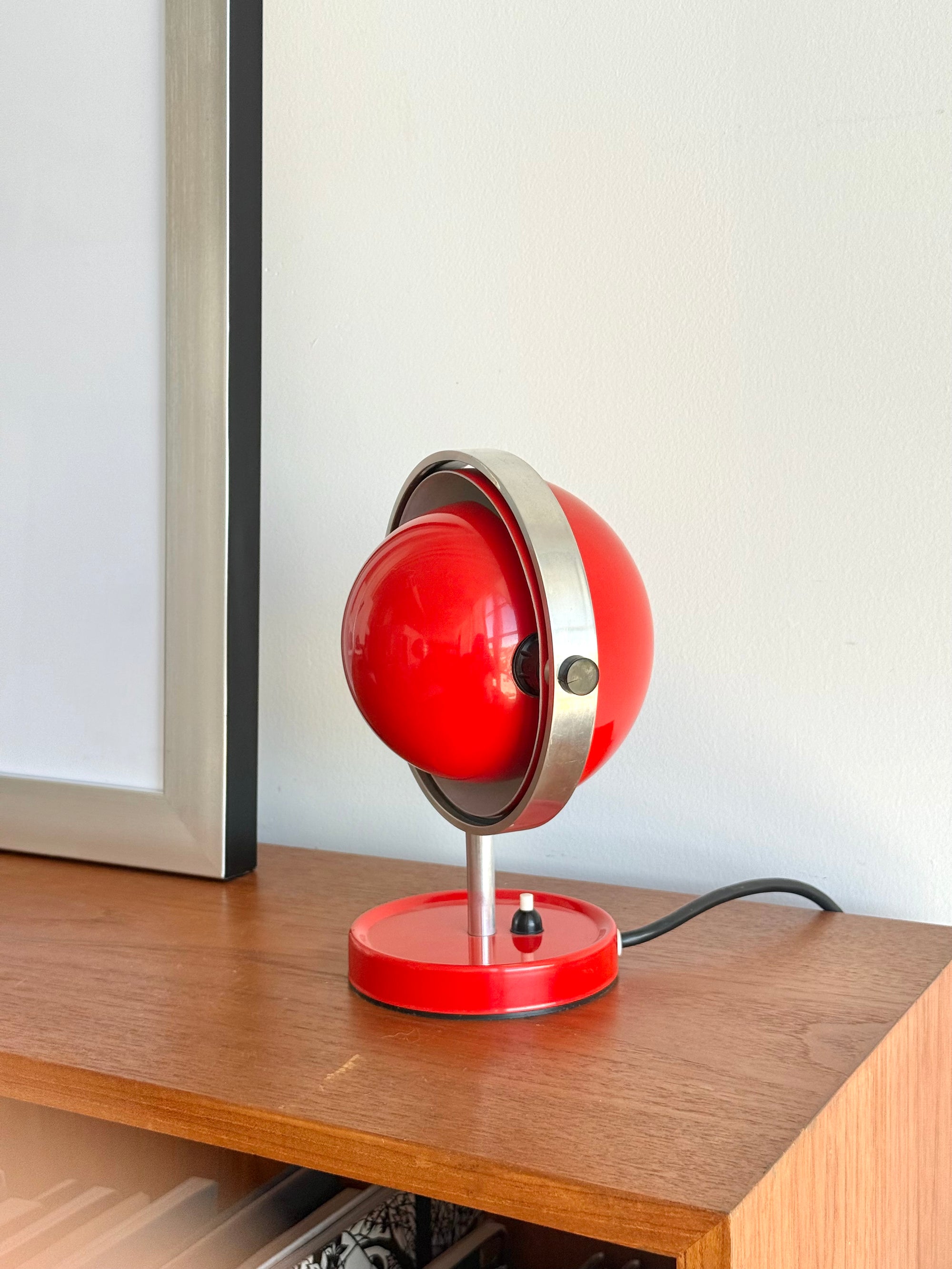 Moon Table Lamp by Brylle & Jacobsen for Quality Systems Denmark c.1960