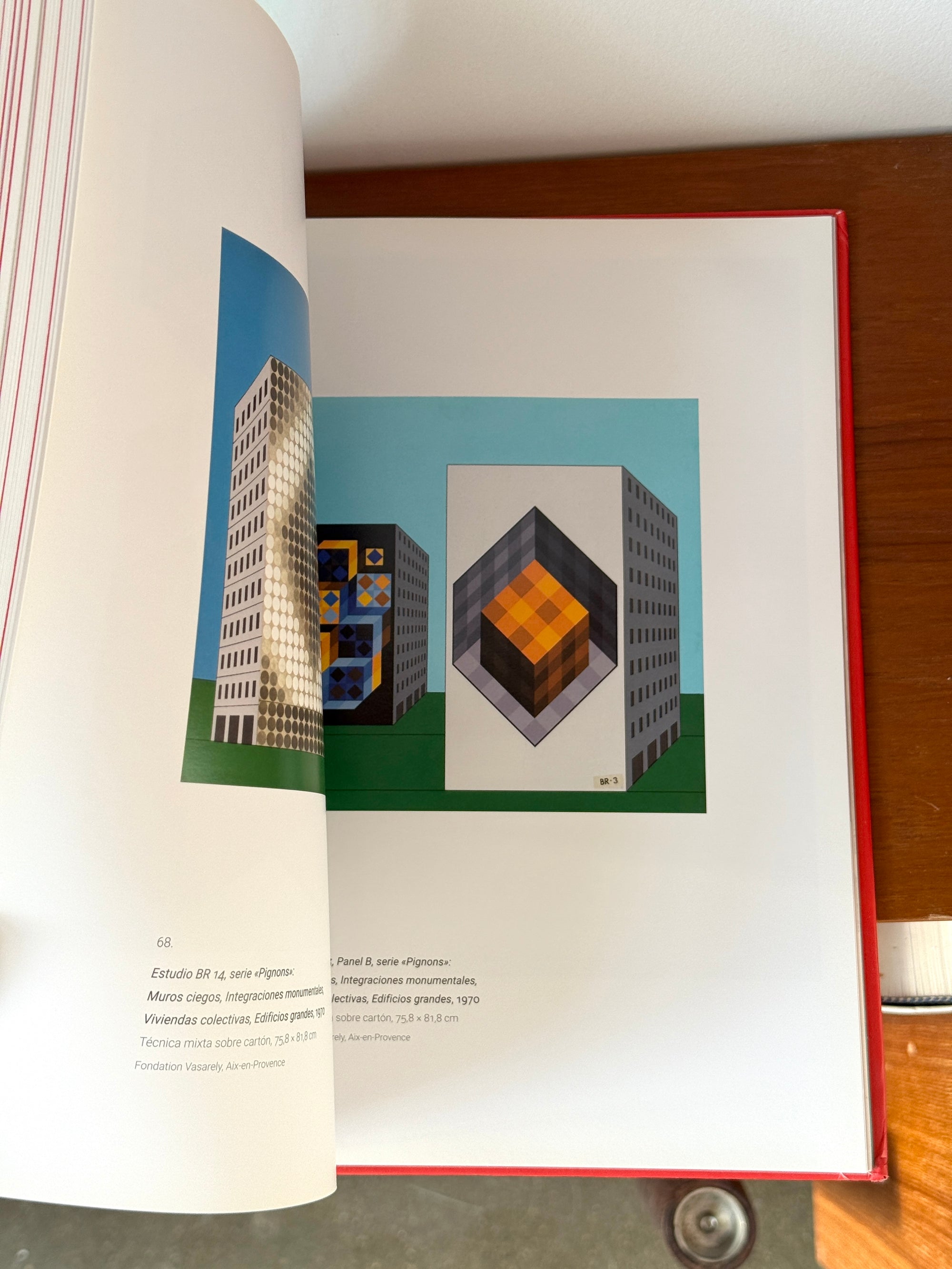 Vaserely Op Art Book (Spanish) c.2018