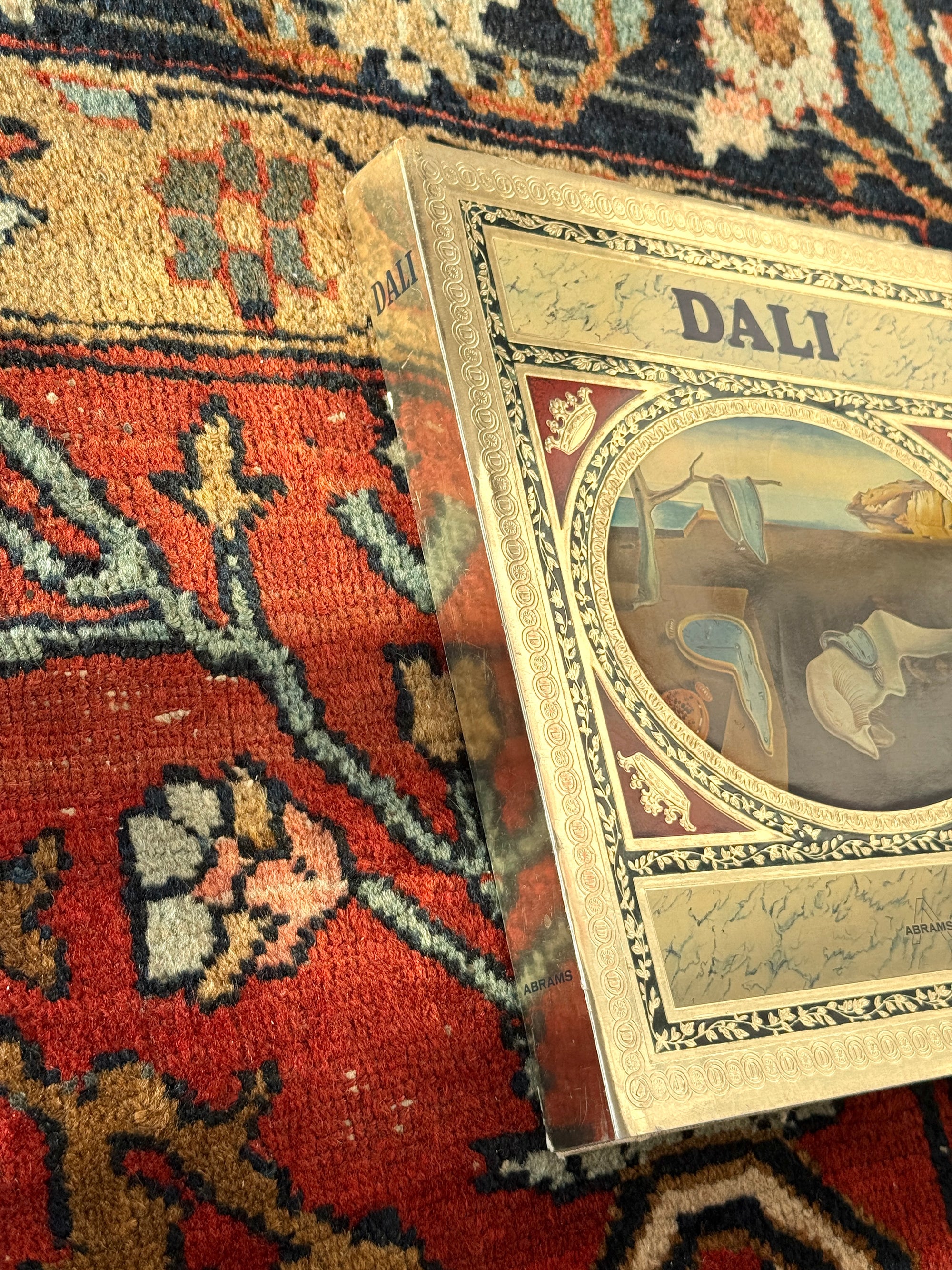 Salvador Dali Gold Foil Coffee Table Book by Max Gerard c.1968
