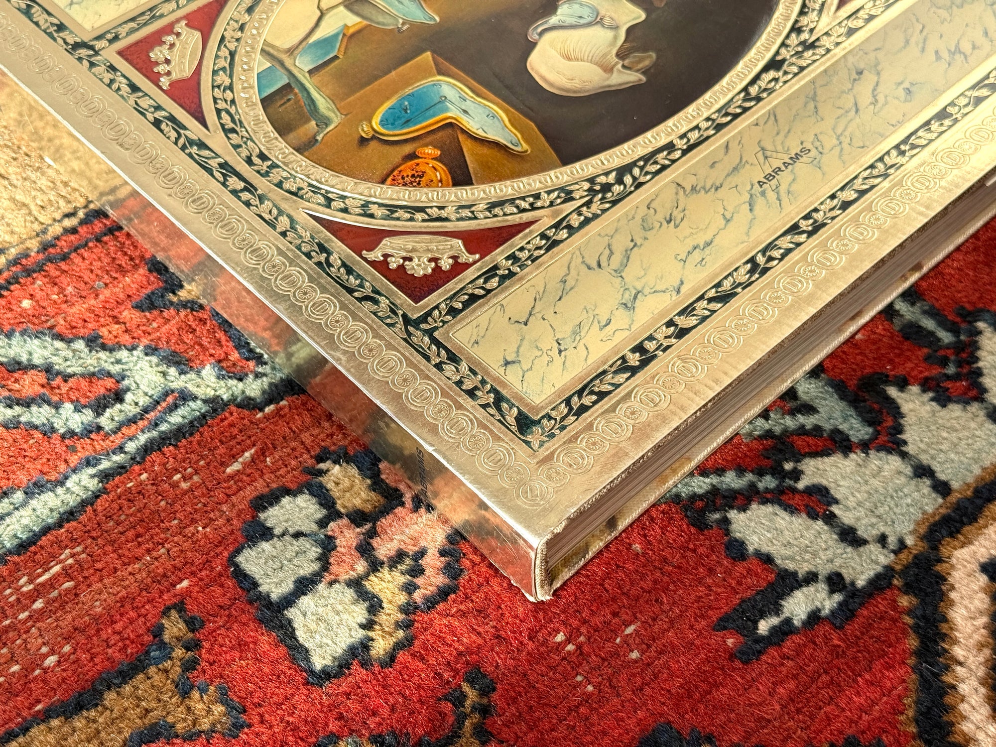 Salvador Dali Gold Foil Coffee Table Book by Max Gerard c.1968
