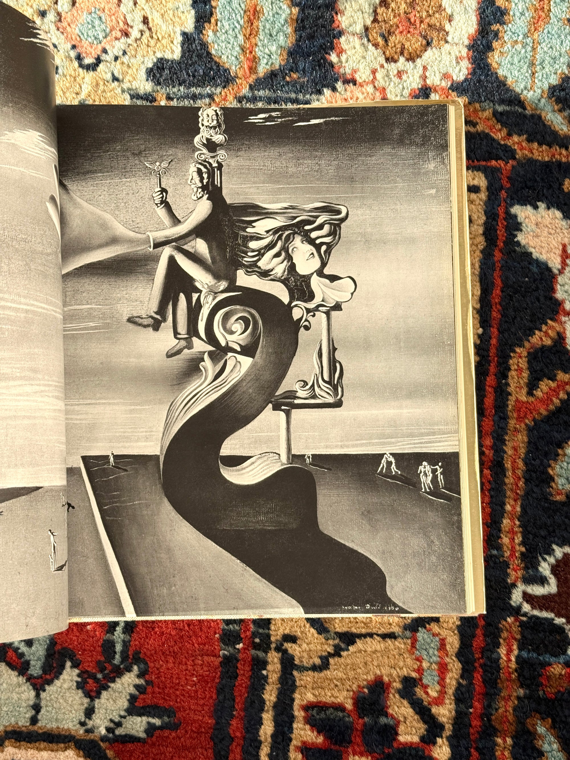 Salvador Dali Gold Foil Coffee Table Book by Max Gerard c.1968