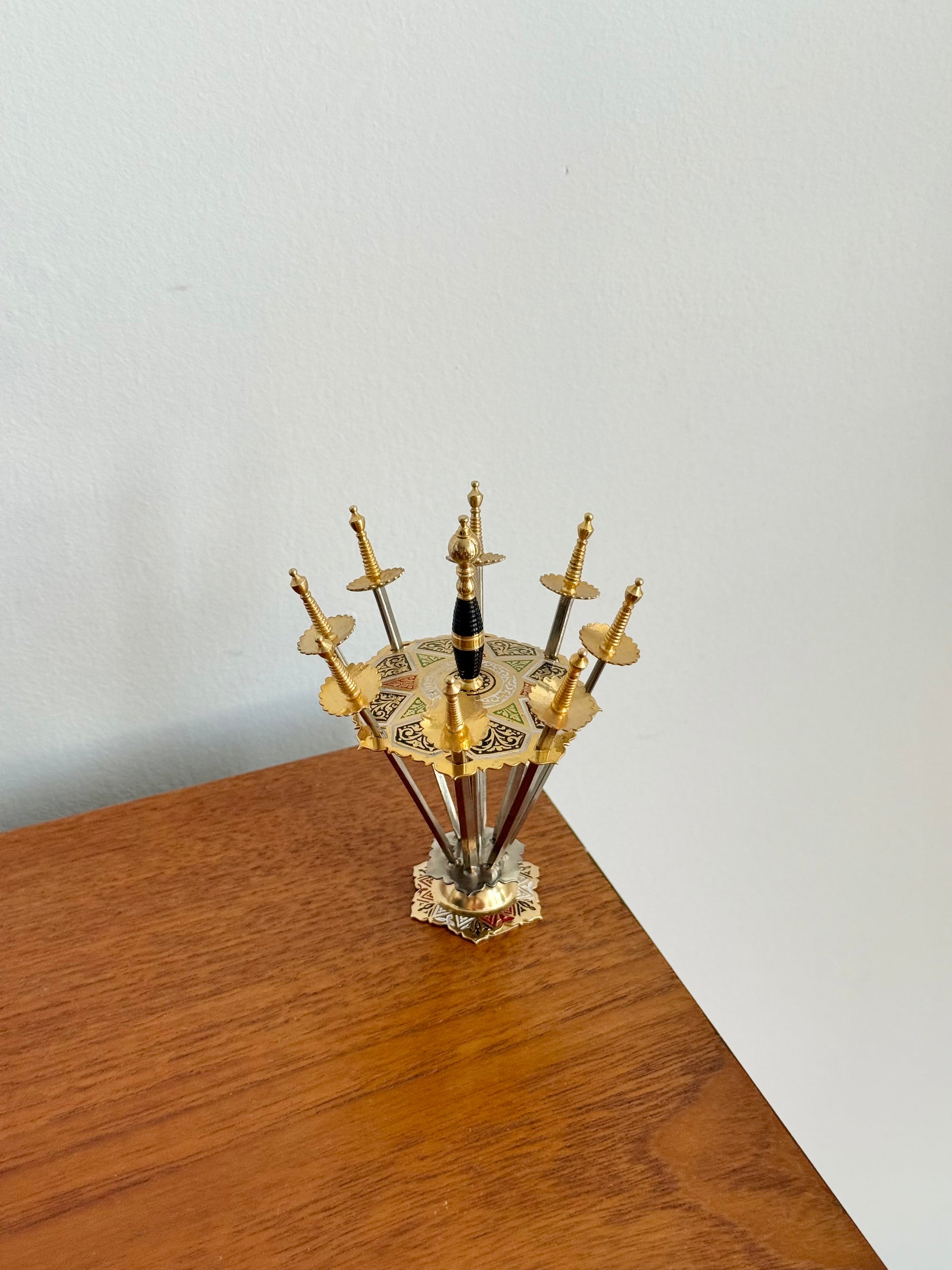 Sword Cocktail Picks by Toledo Spain c.1970