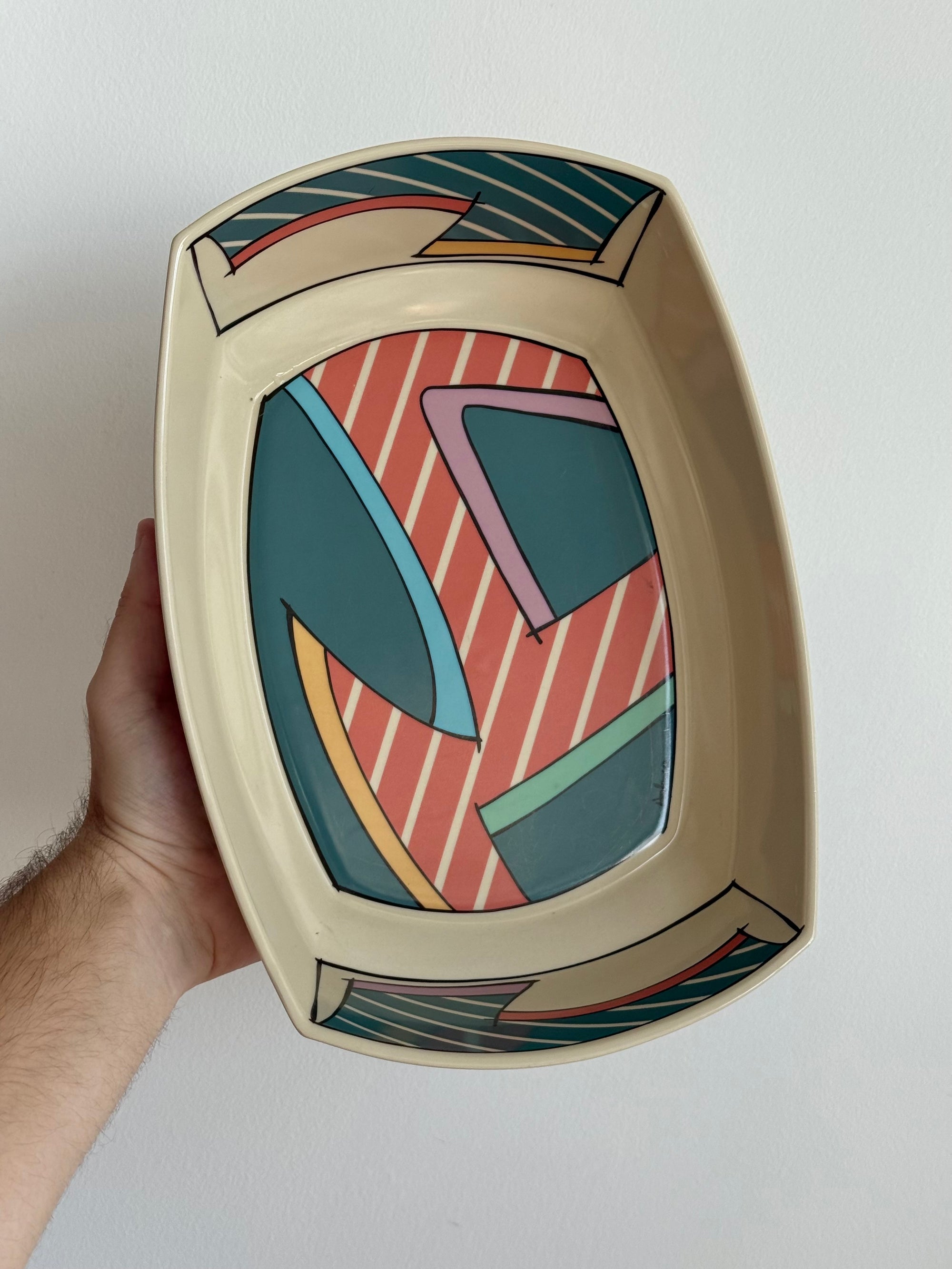 Flash Casserole Dish by Dorothy Hafner for Rosenthal c.1980