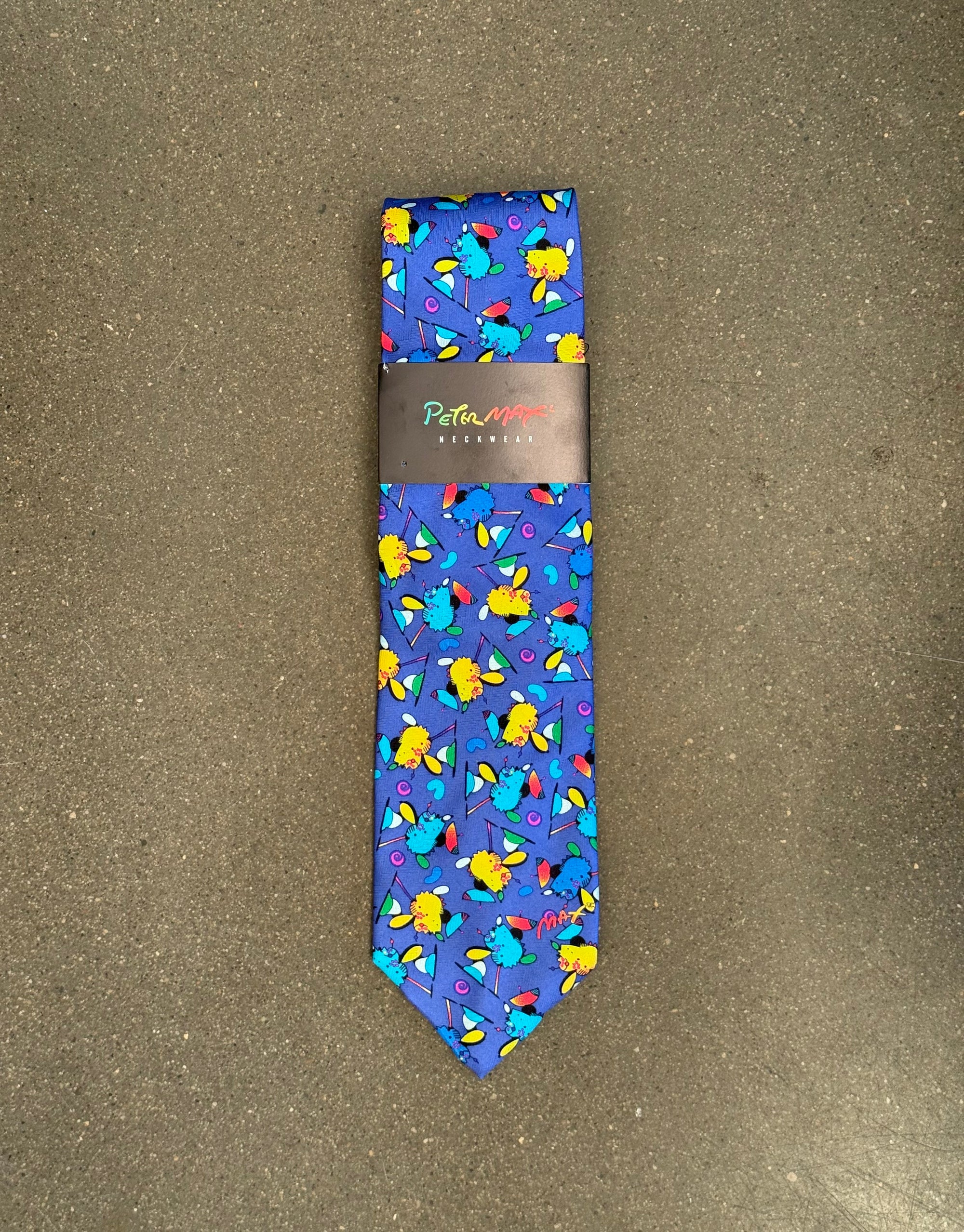 Silk Necktie by Peter Max c.1980