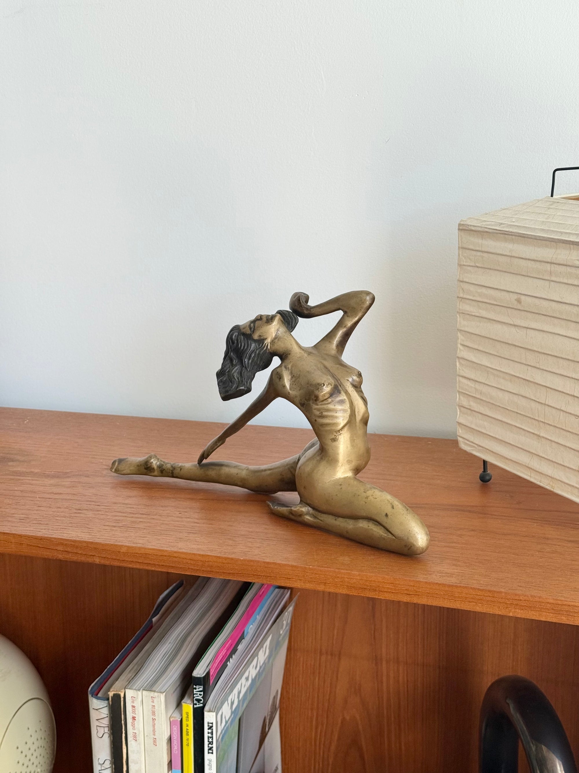 Brass Figure Early 20th Century