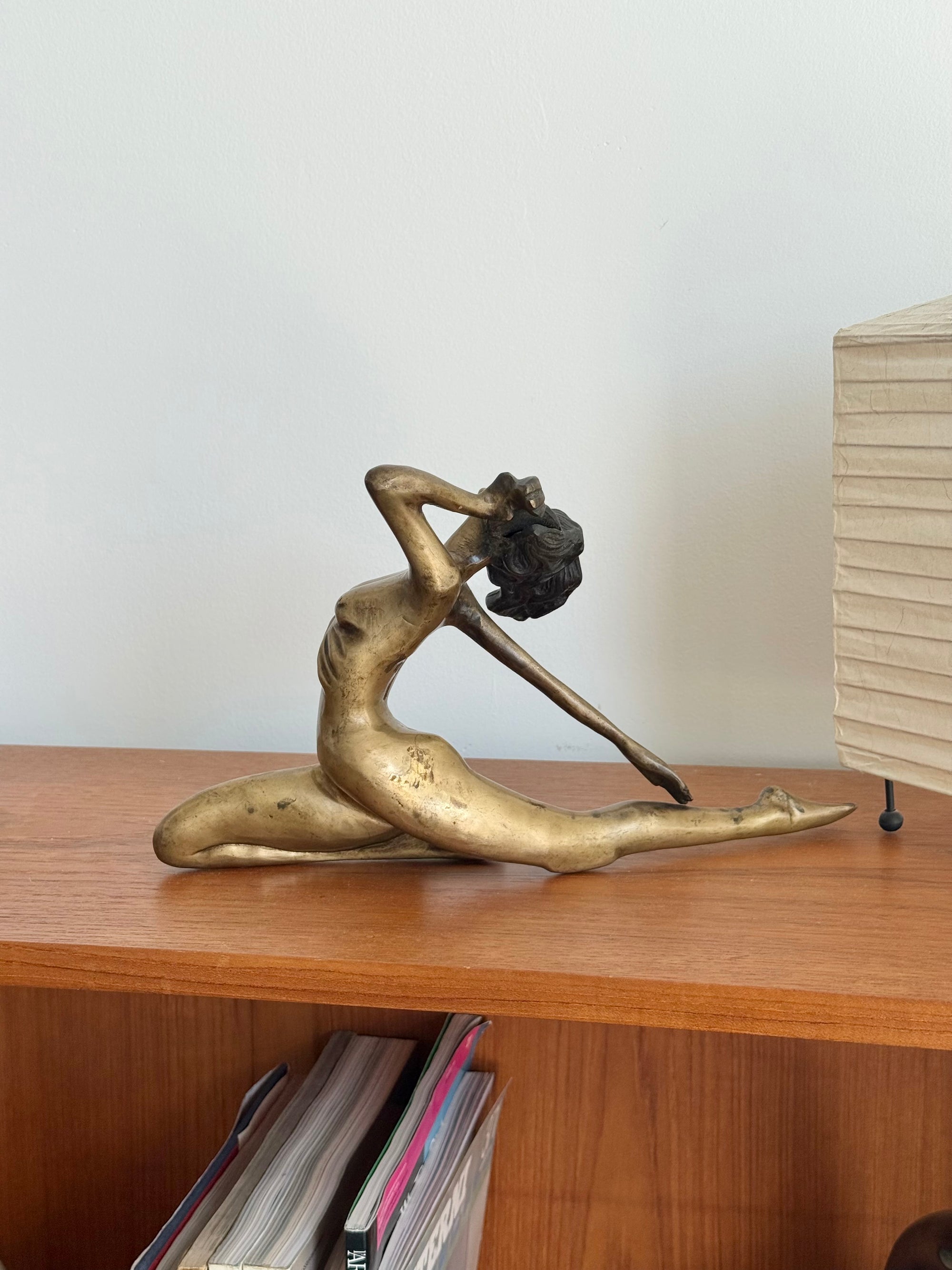 Brass Figure Early 20th Century