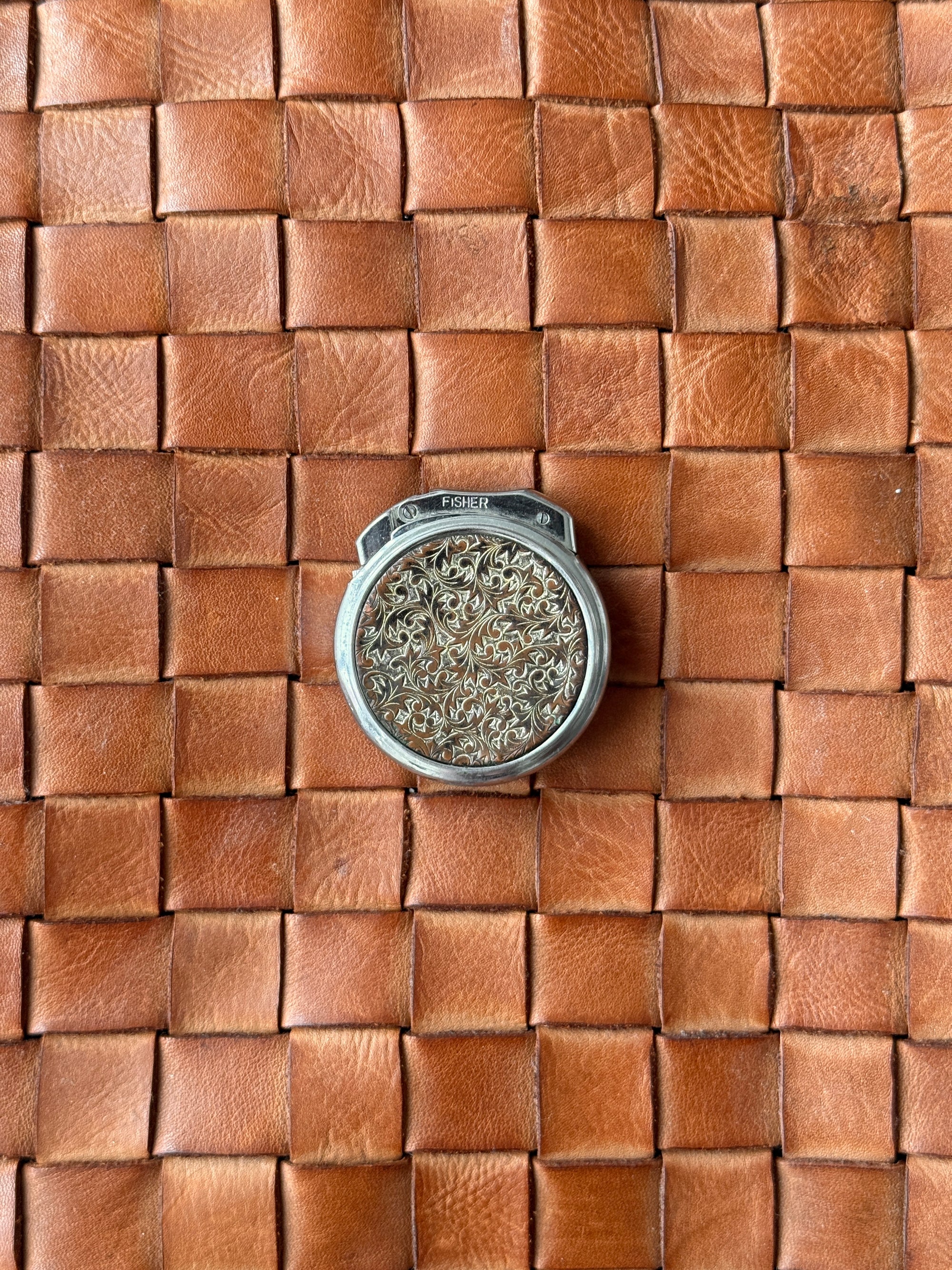 Mother of Pearl Inlay lighter by Fisher c.1960