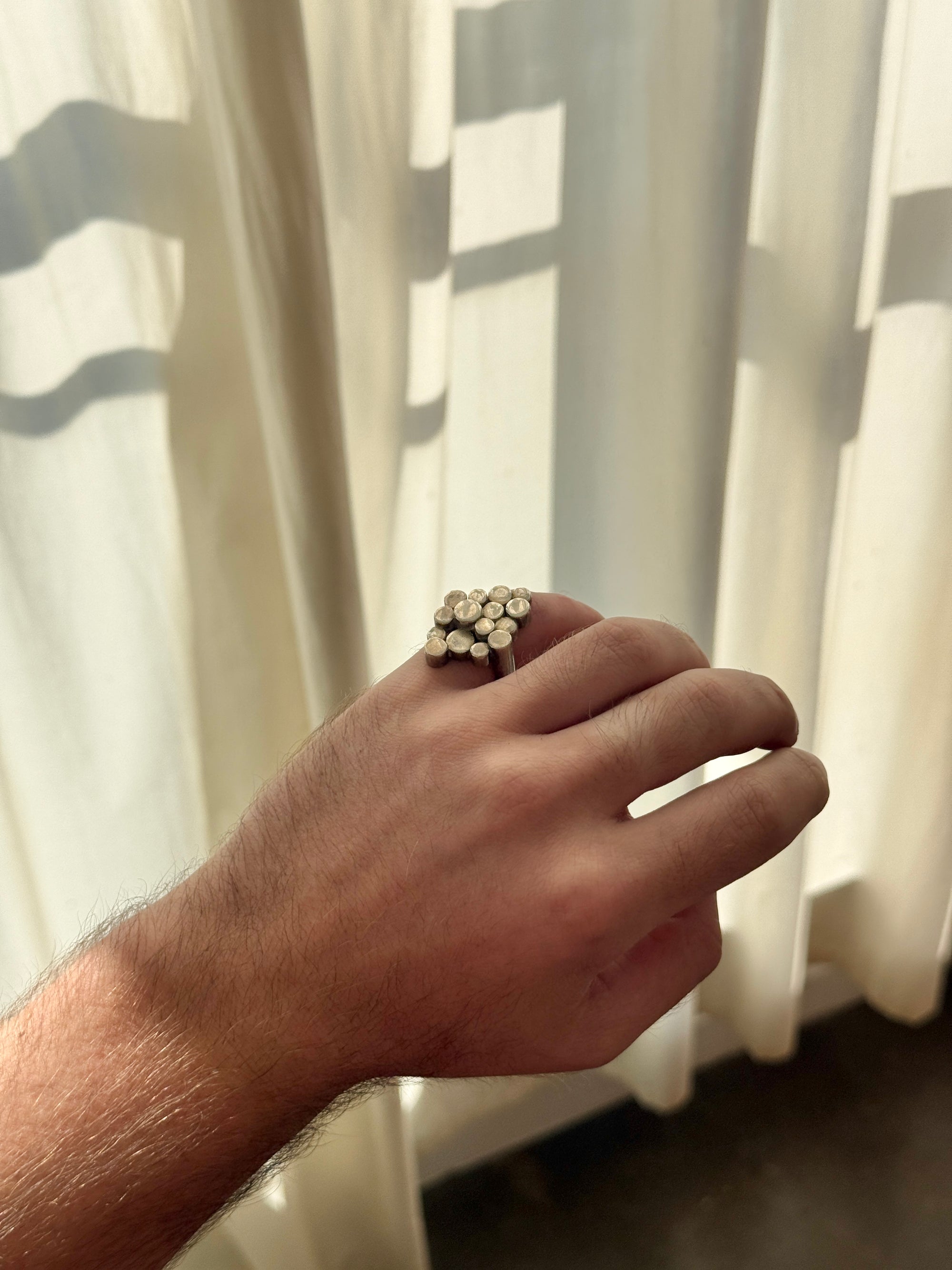 Modernist Sterling Ring by José María Puig Doira c.1960