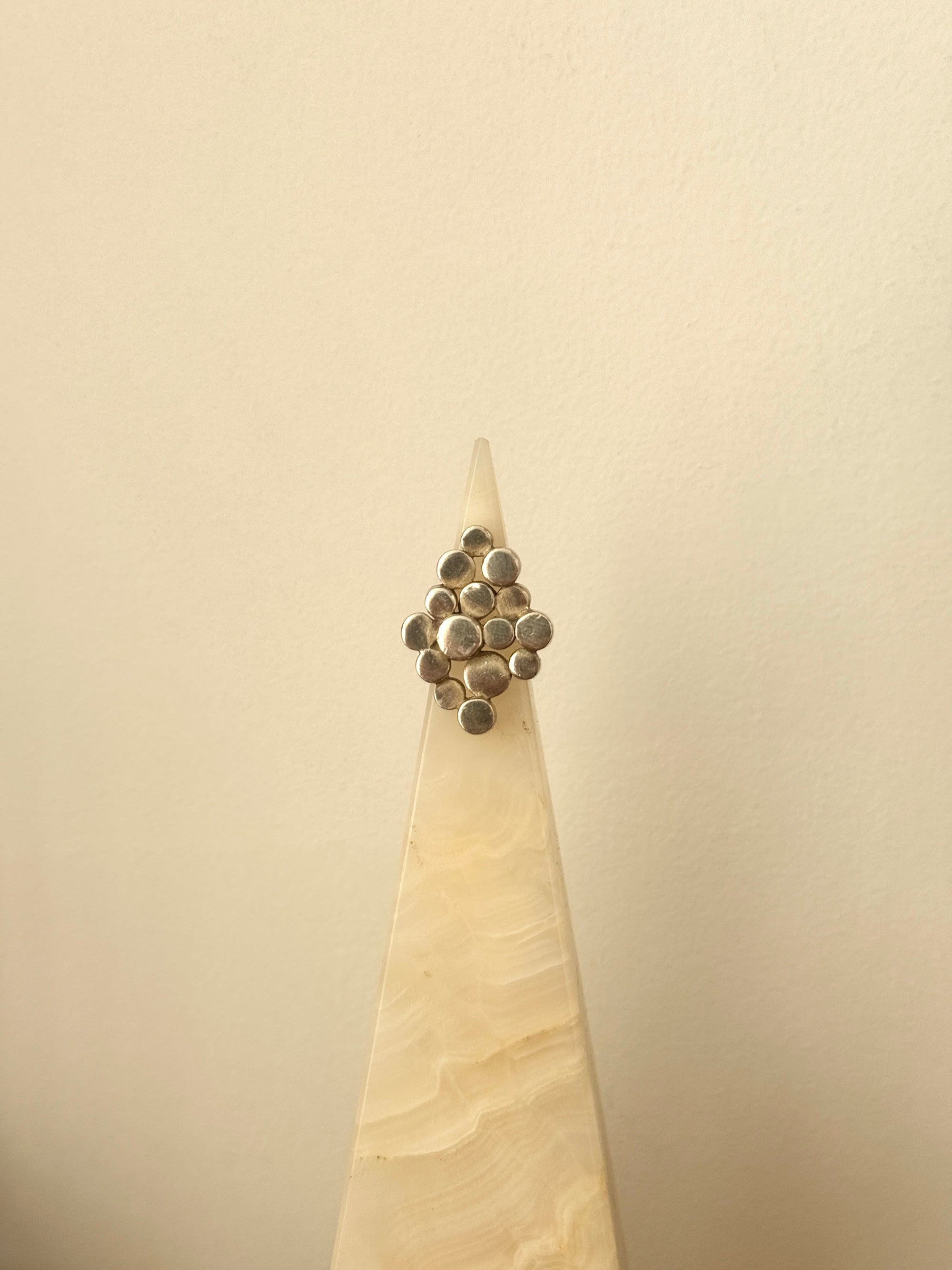 Modernist Sterling Ring by José María Puig Doira c.1960