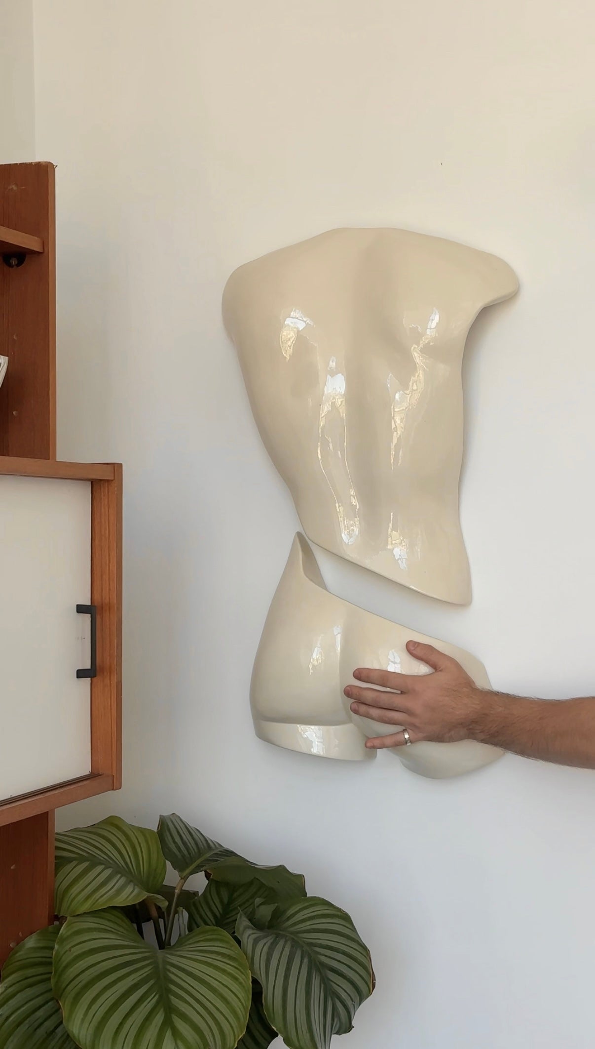 Ceramic Cast Body Sculpture c.1993