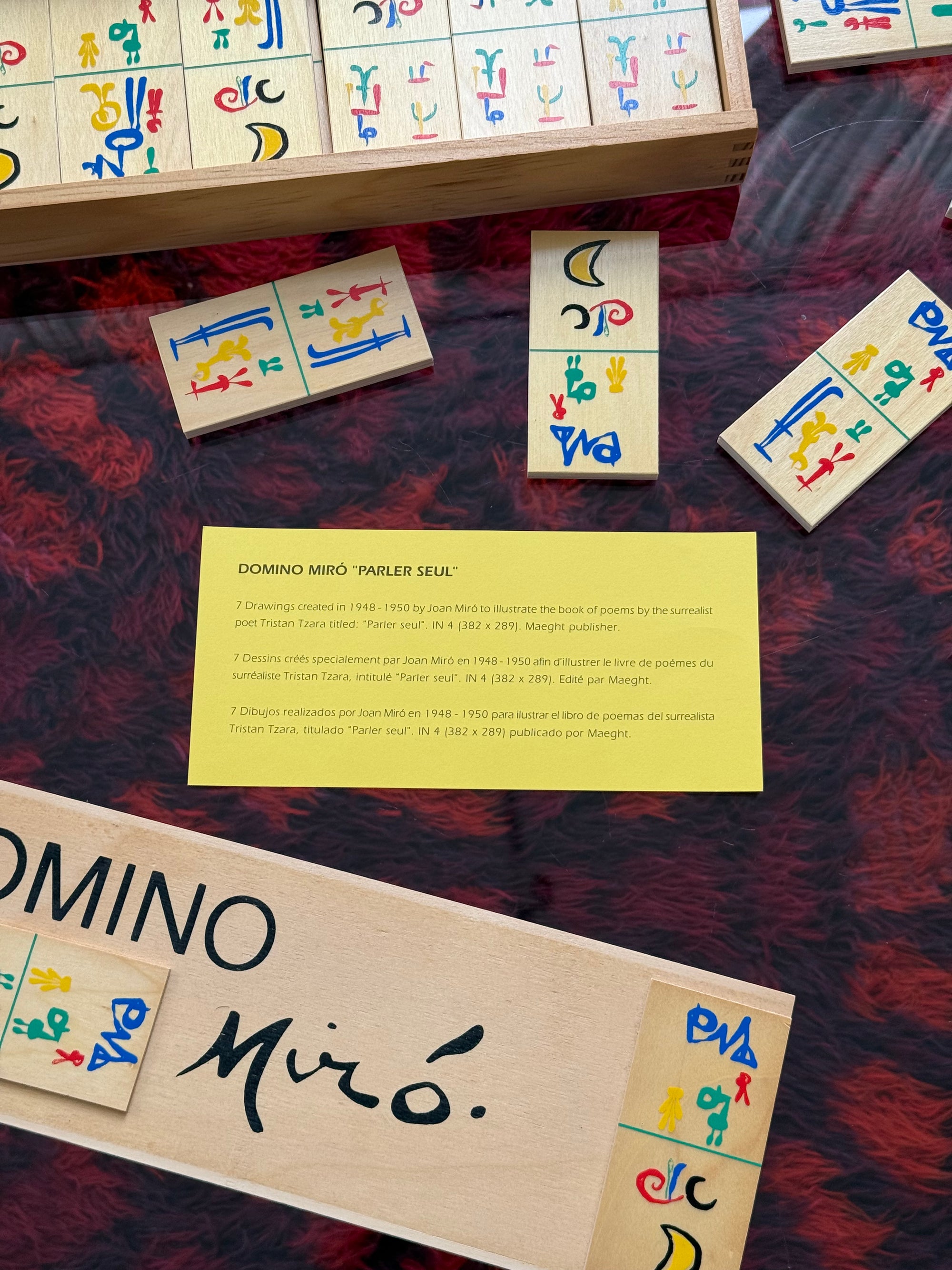 Joan Miro Domino Set c.1960