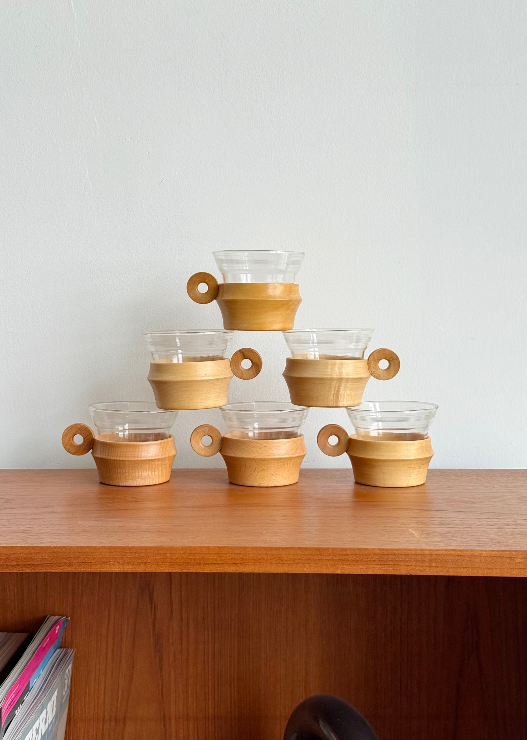 Jena Espresso Cups by Schott and Mainz c.1970