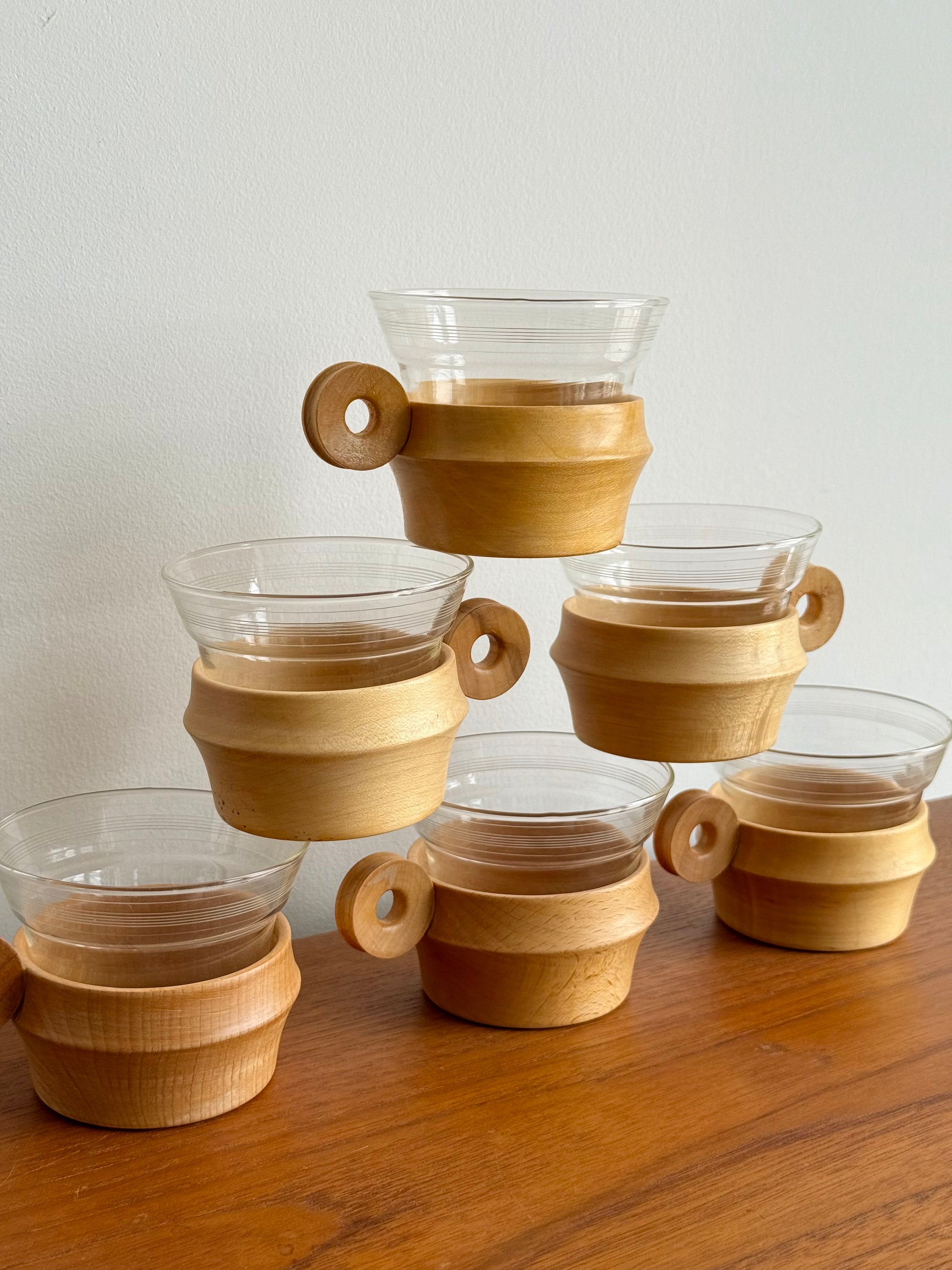 Jena Espresso Cups by Schott and Mainz c.1970