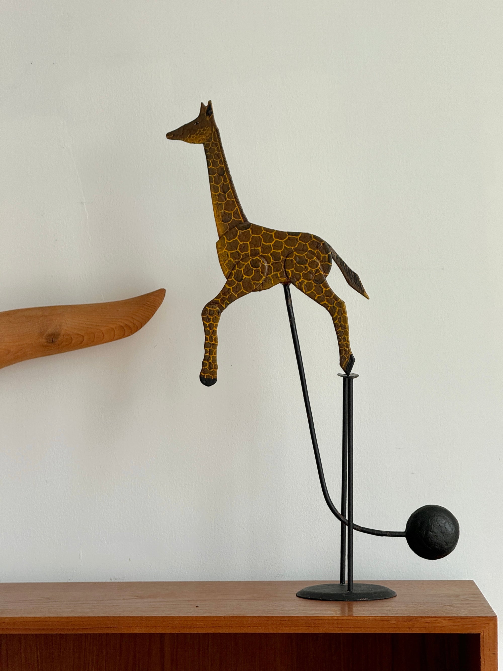 Running Giraffe Pendulum c.1970