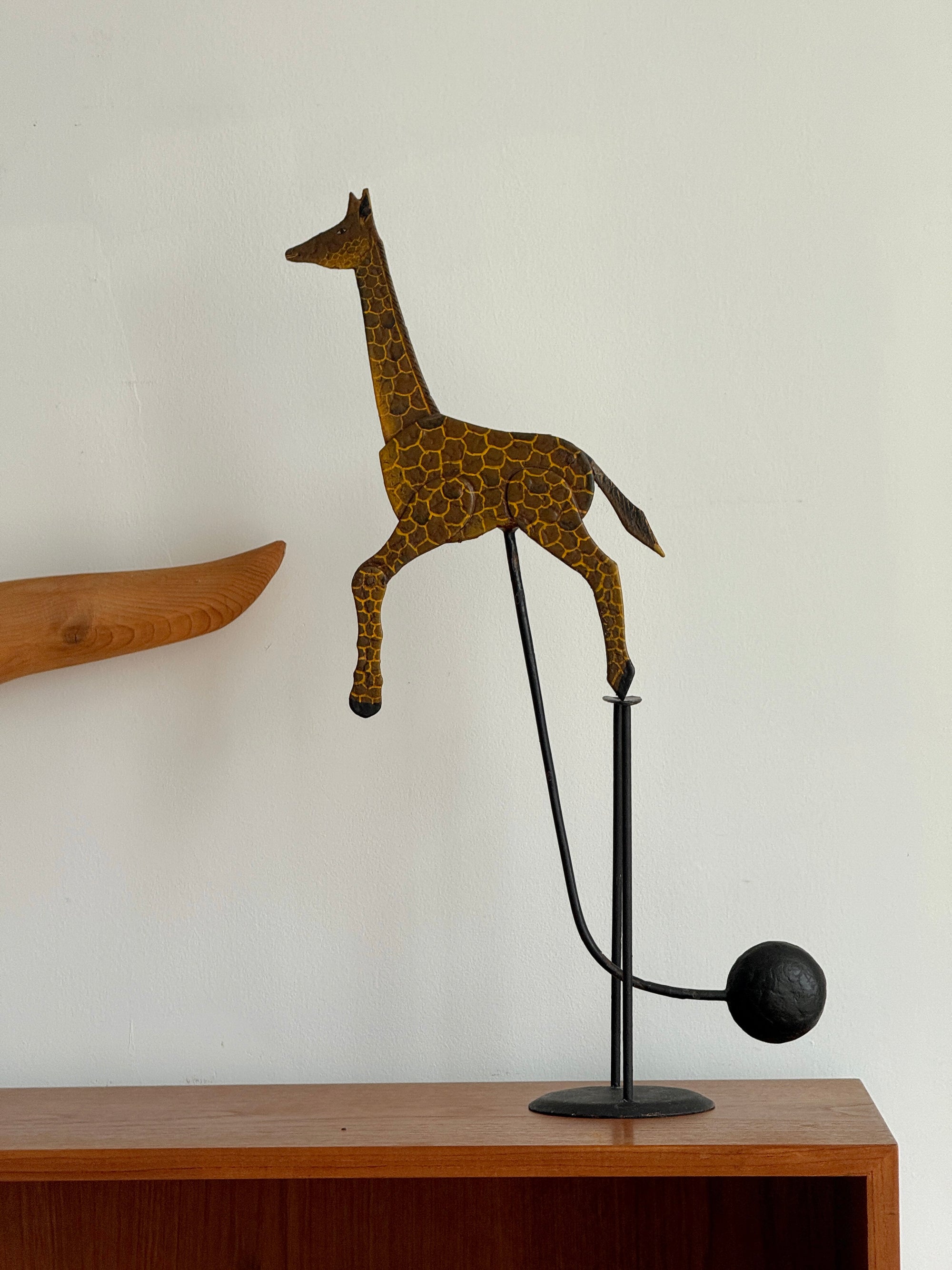 Running Giraffe Pendulum c.1970