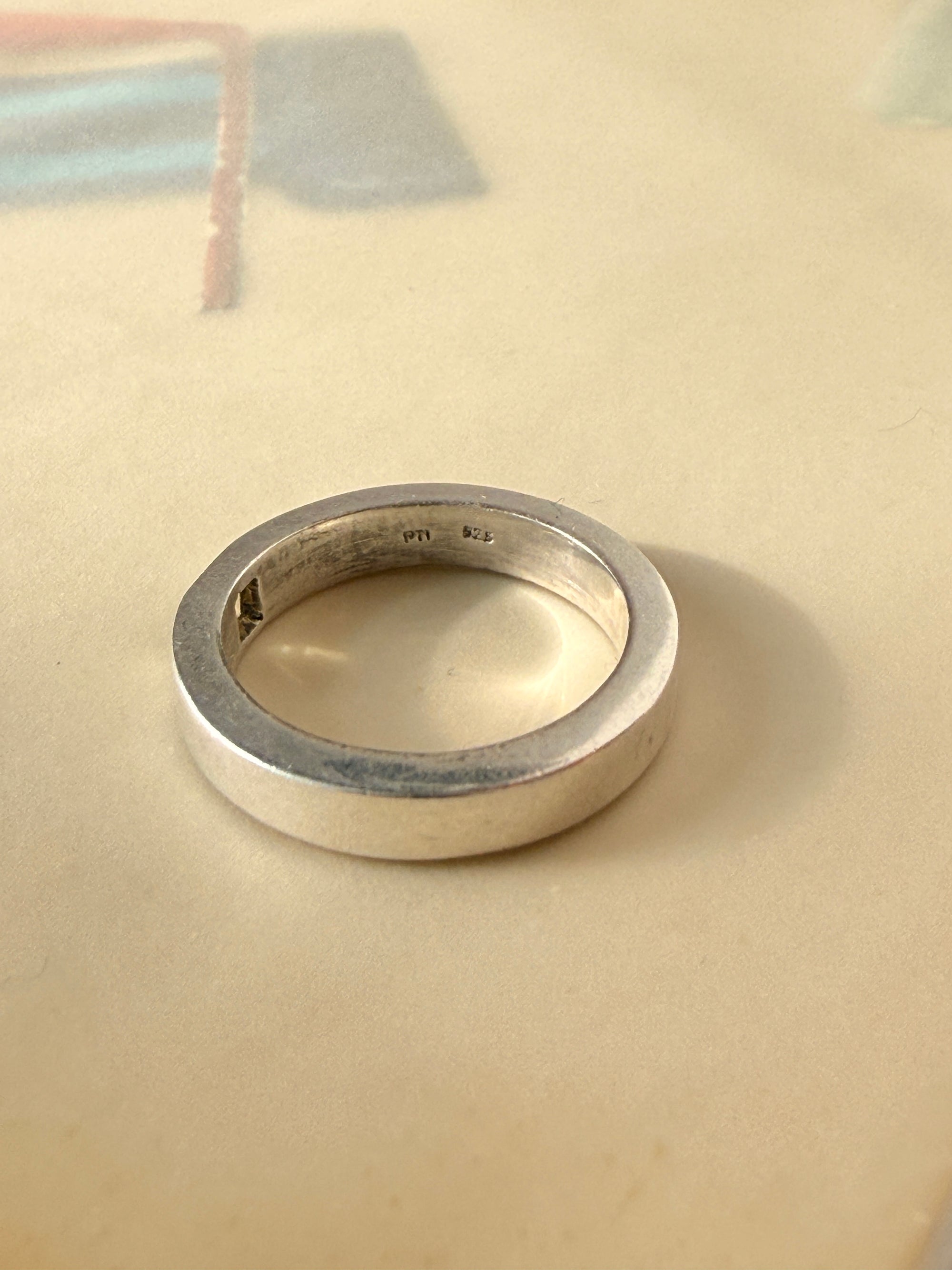 Modernist Citrine Sterling Silver Ring