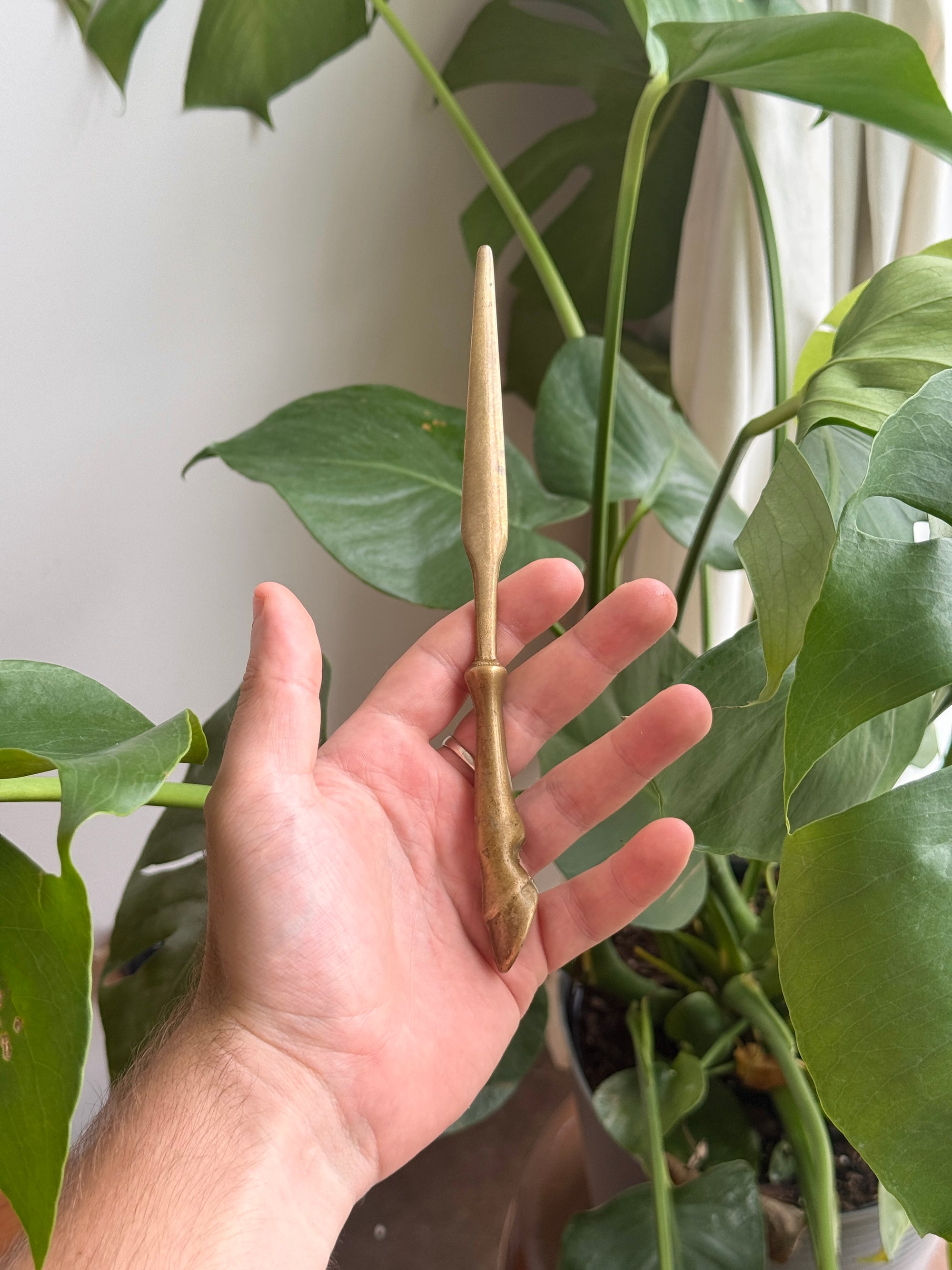 Brass Horse Hoof Letter Opener
