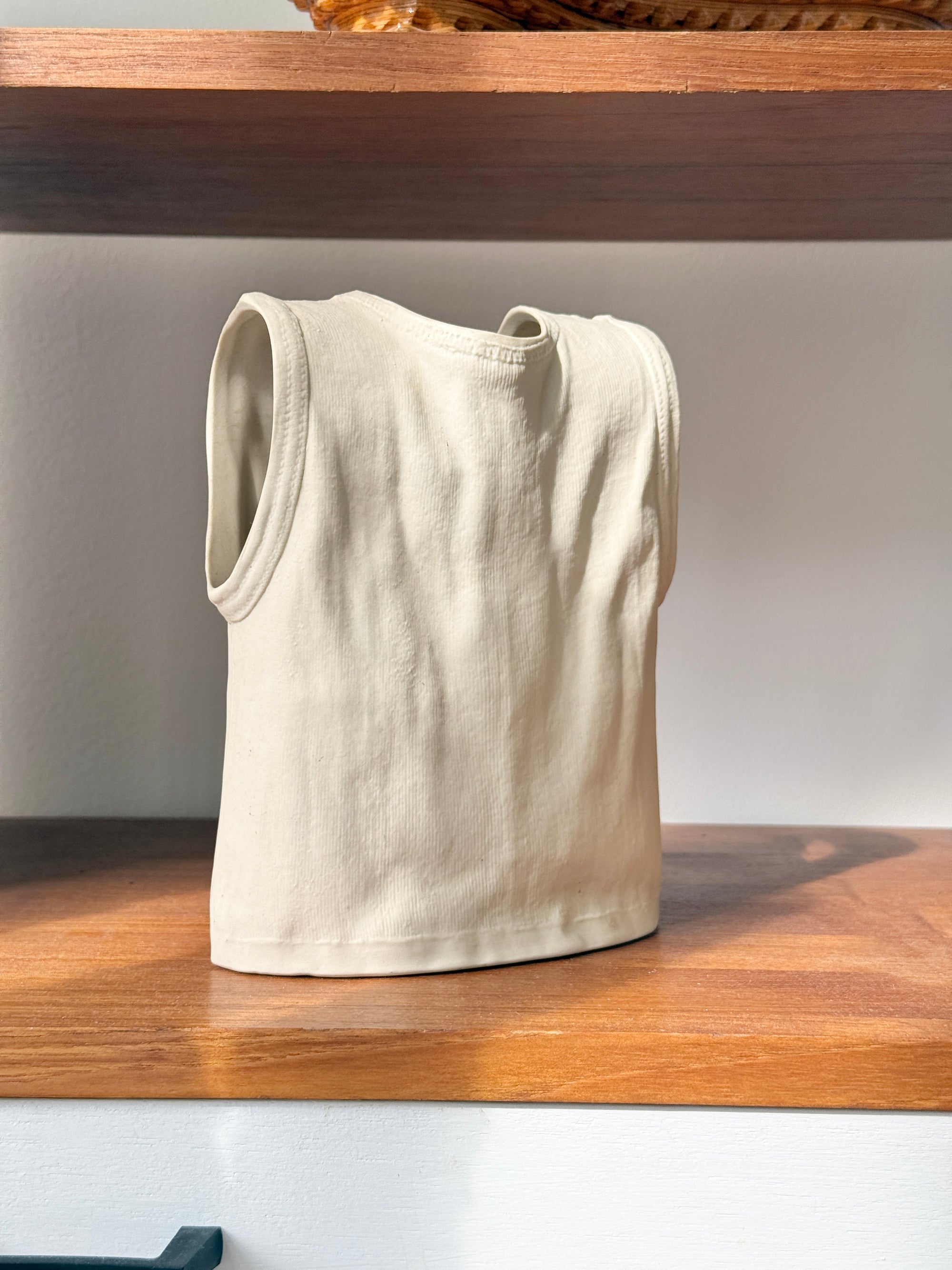 Ceramic Tank Top Vase by Michel Harvey c.1980