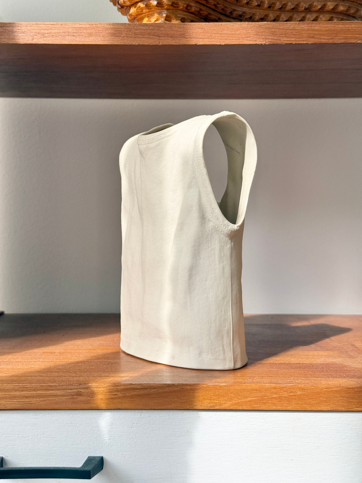Ceramic Tank Top Vase by Michel Harvey c.1980