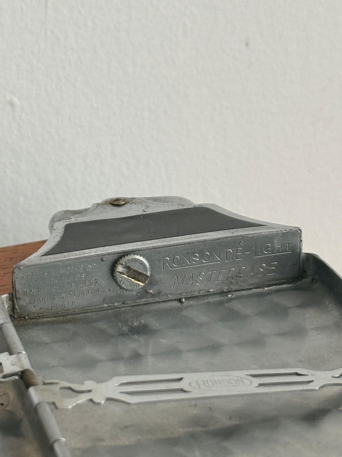 Lighter Cigarette Case by Ronson c.1960