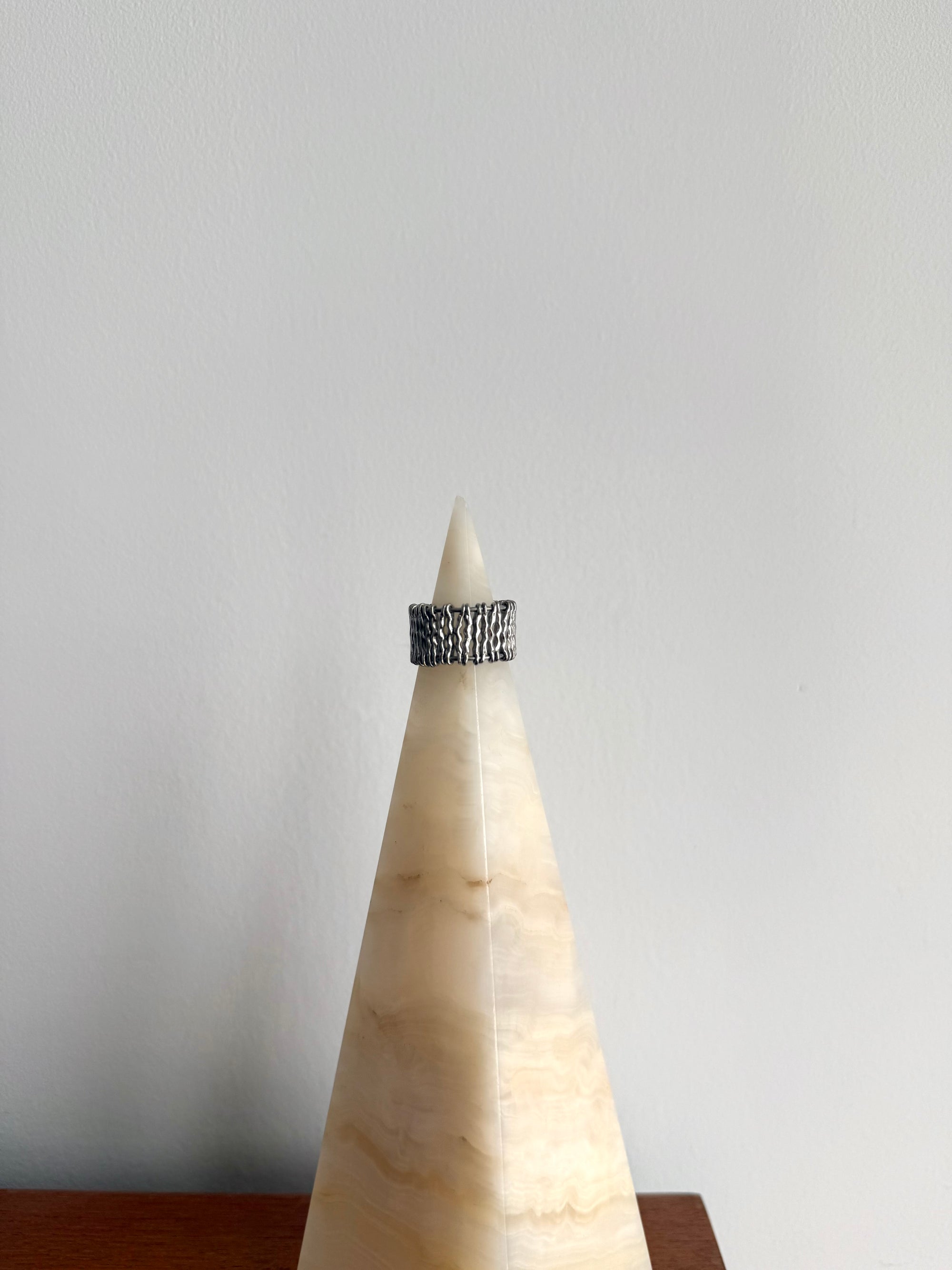 Band Ring Sterling Silver 925 c.1990