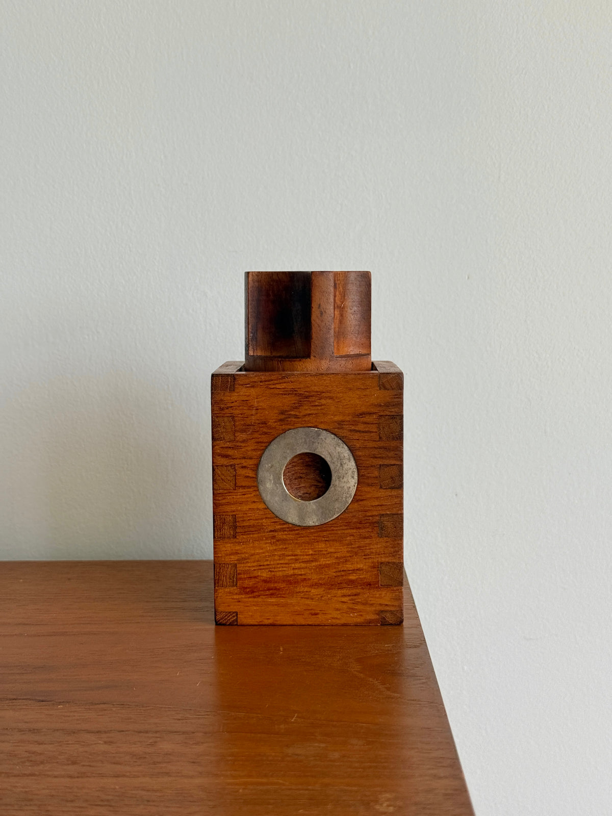Teak and Stainless Steel Pepper Mill by Richard Nissen c.1960