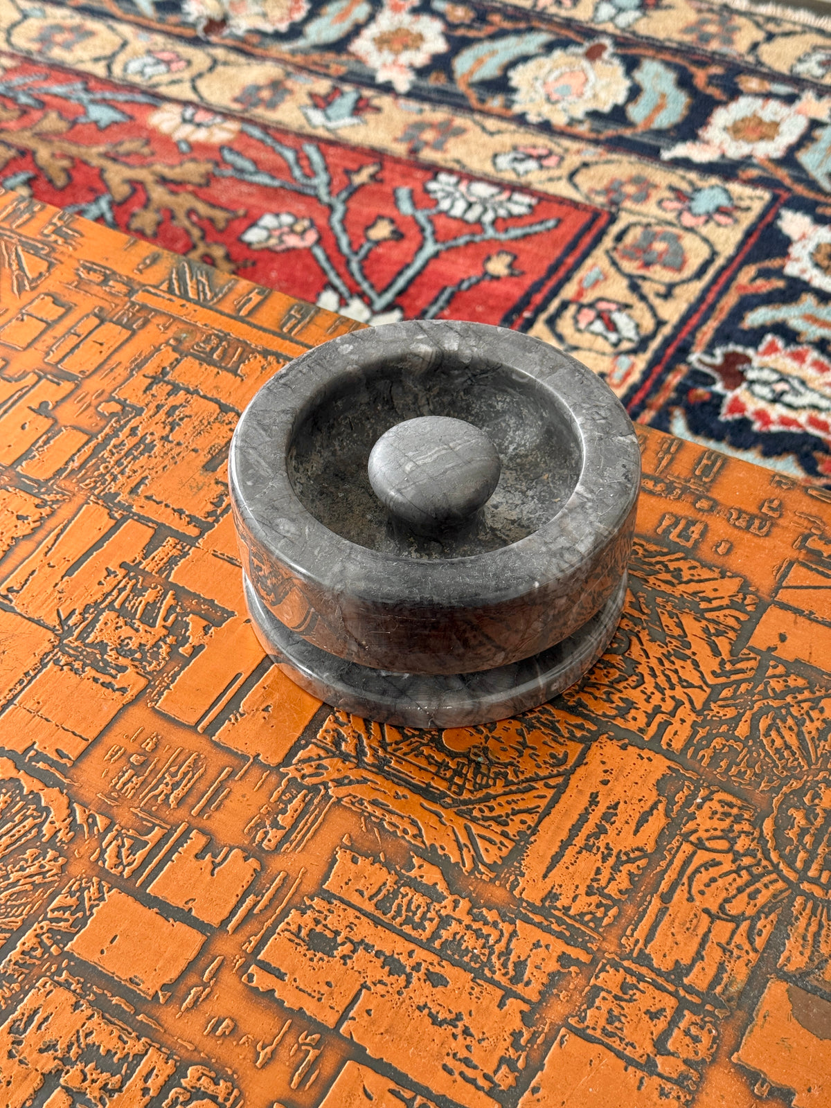 Marble Ashtray by Angelo Mangiarotti for Knoll c.1970
