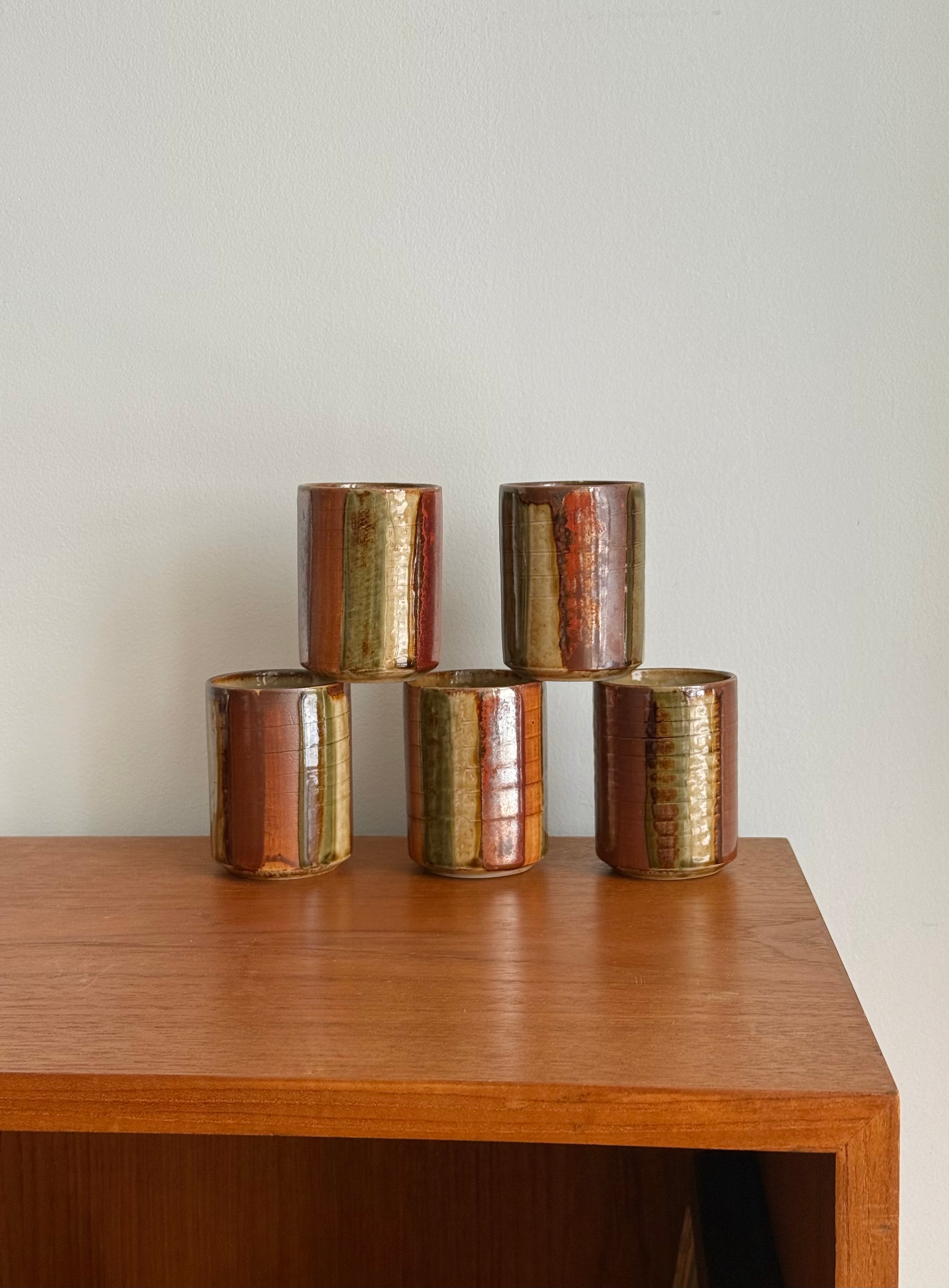 Ceramics Cup Set made in Japan c.1970